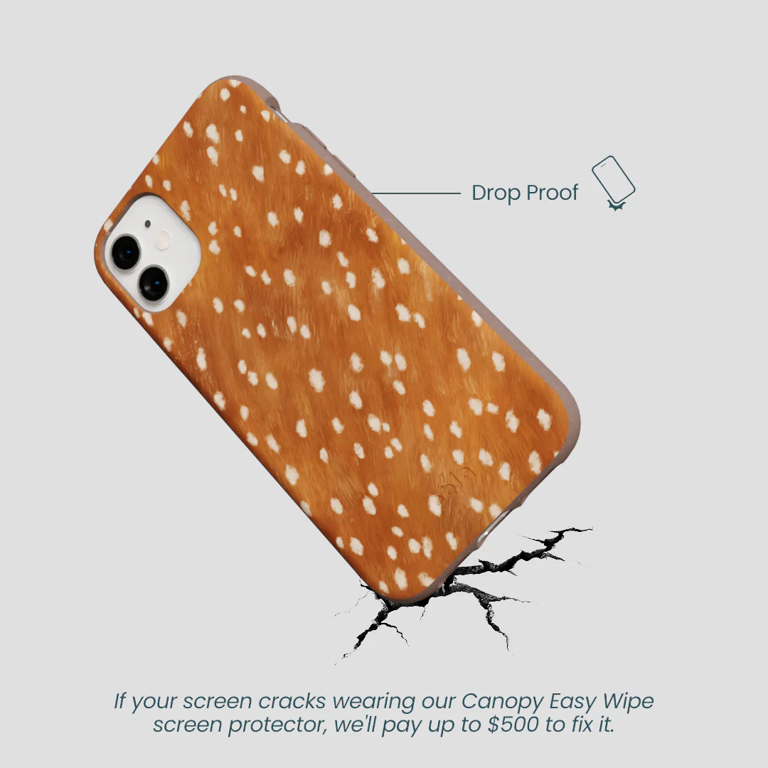 Chocolate Brown Fawn iPhone 11 Case - Image 5