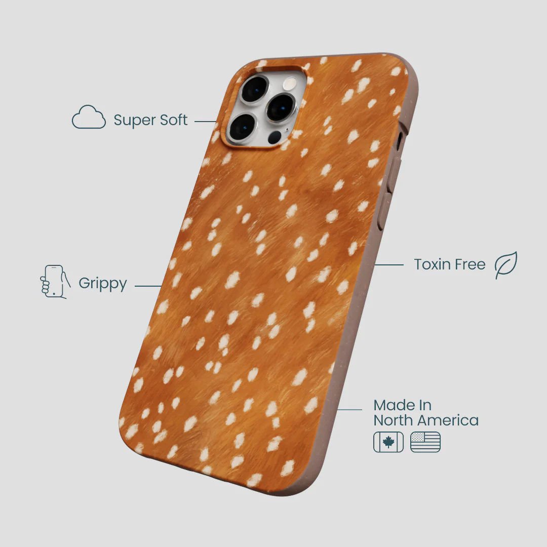 Chocolate Brown Fawn iPhone 12 Pro Max Case - Image 4