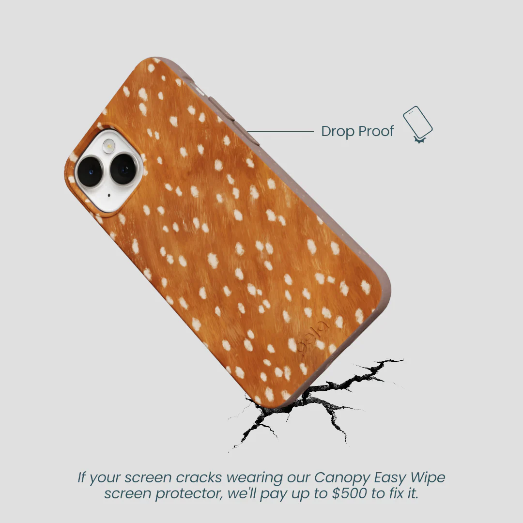 Chocolate Brown Fawn iPhone 13 Case - Image 5