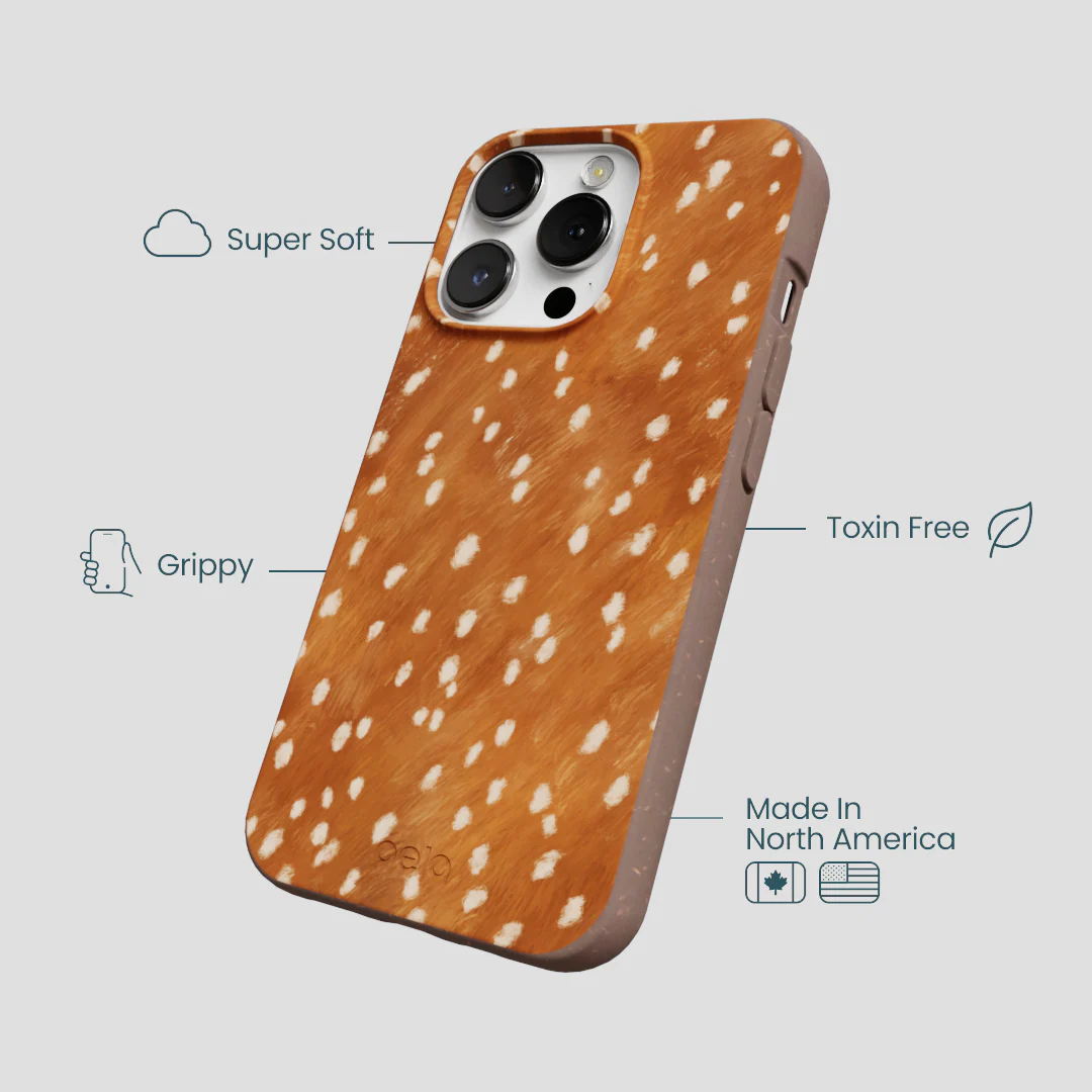 Chocolate Brown Fawn iPhone 13 Pro Max Case - Image 4