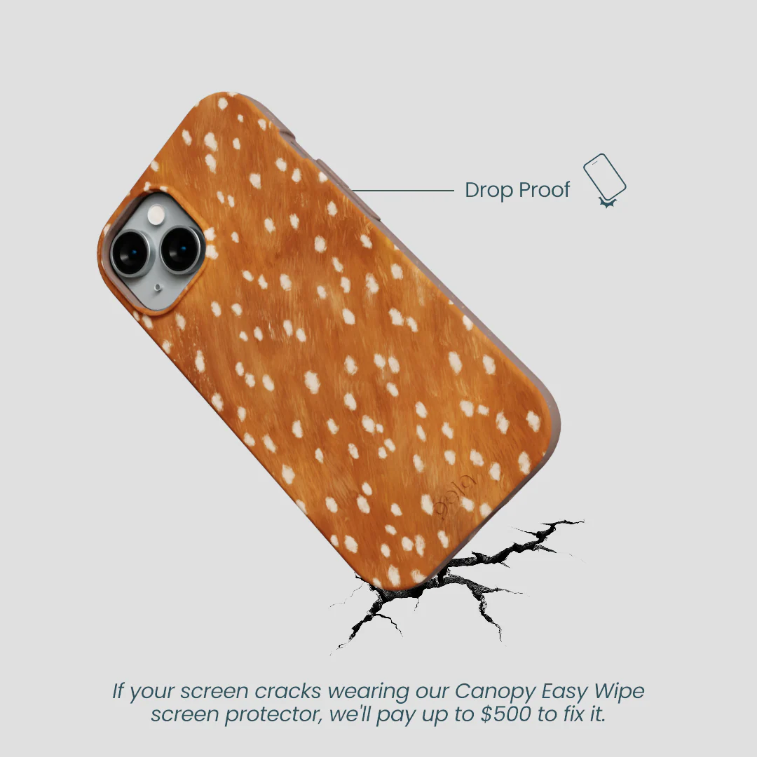 Chocolate Brown Fawn iPhone 14 Case - Image 5