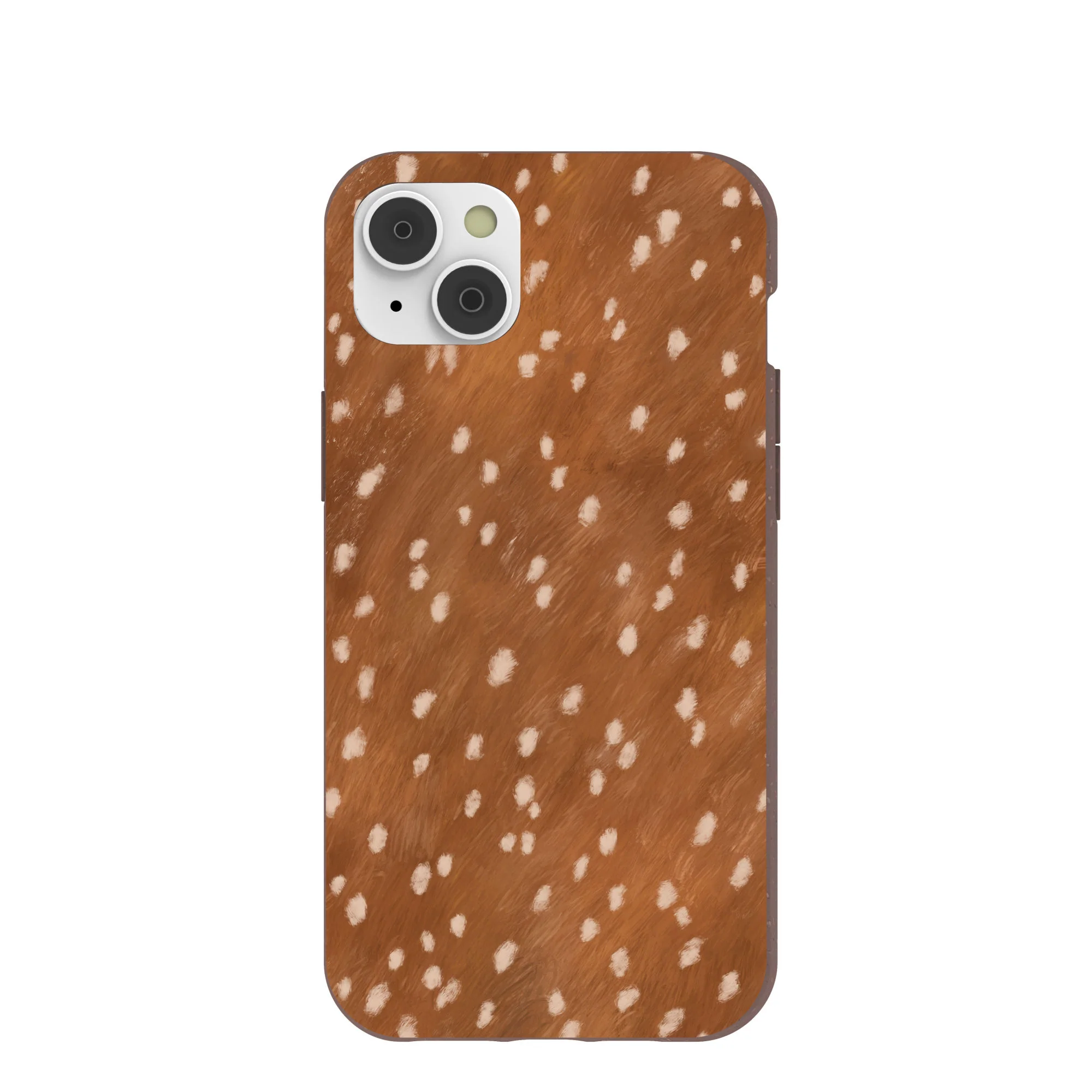 Chocolate Brown Fawn iPhone 14 Plus Case
