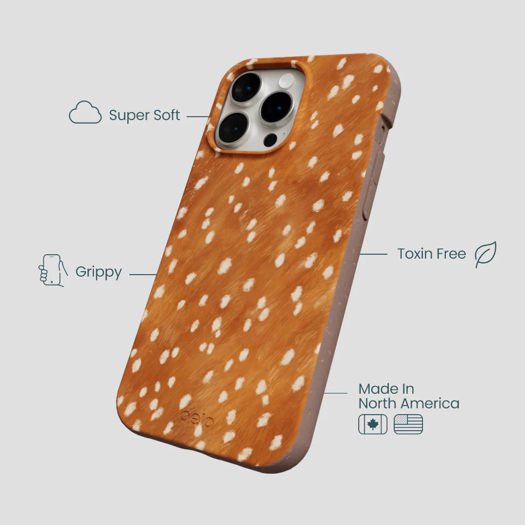 Chocolate Brown Fawn iPhone 14 Pro Max Case - Image 4