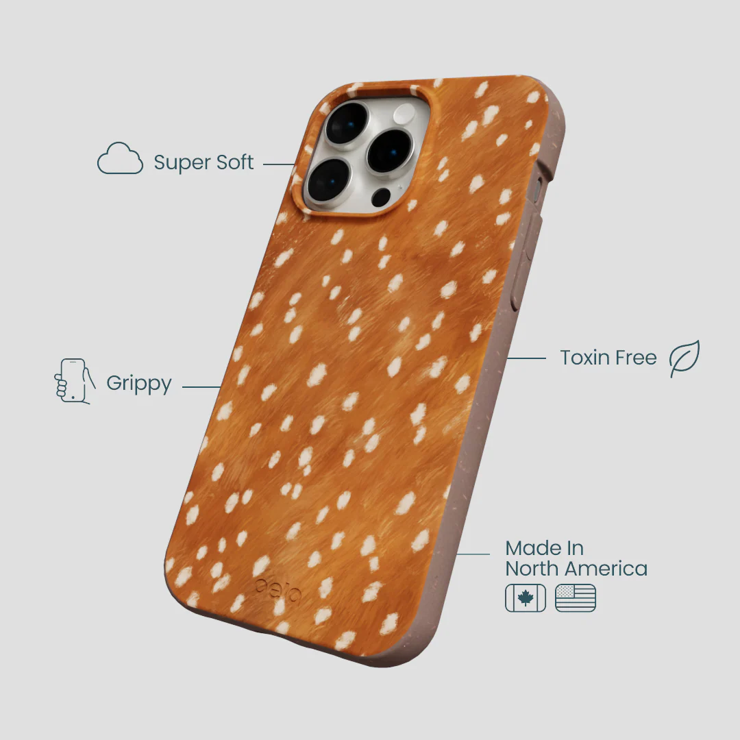 Chocolate Brown Fawn iPhone 15 Pro Max Case - Image 4