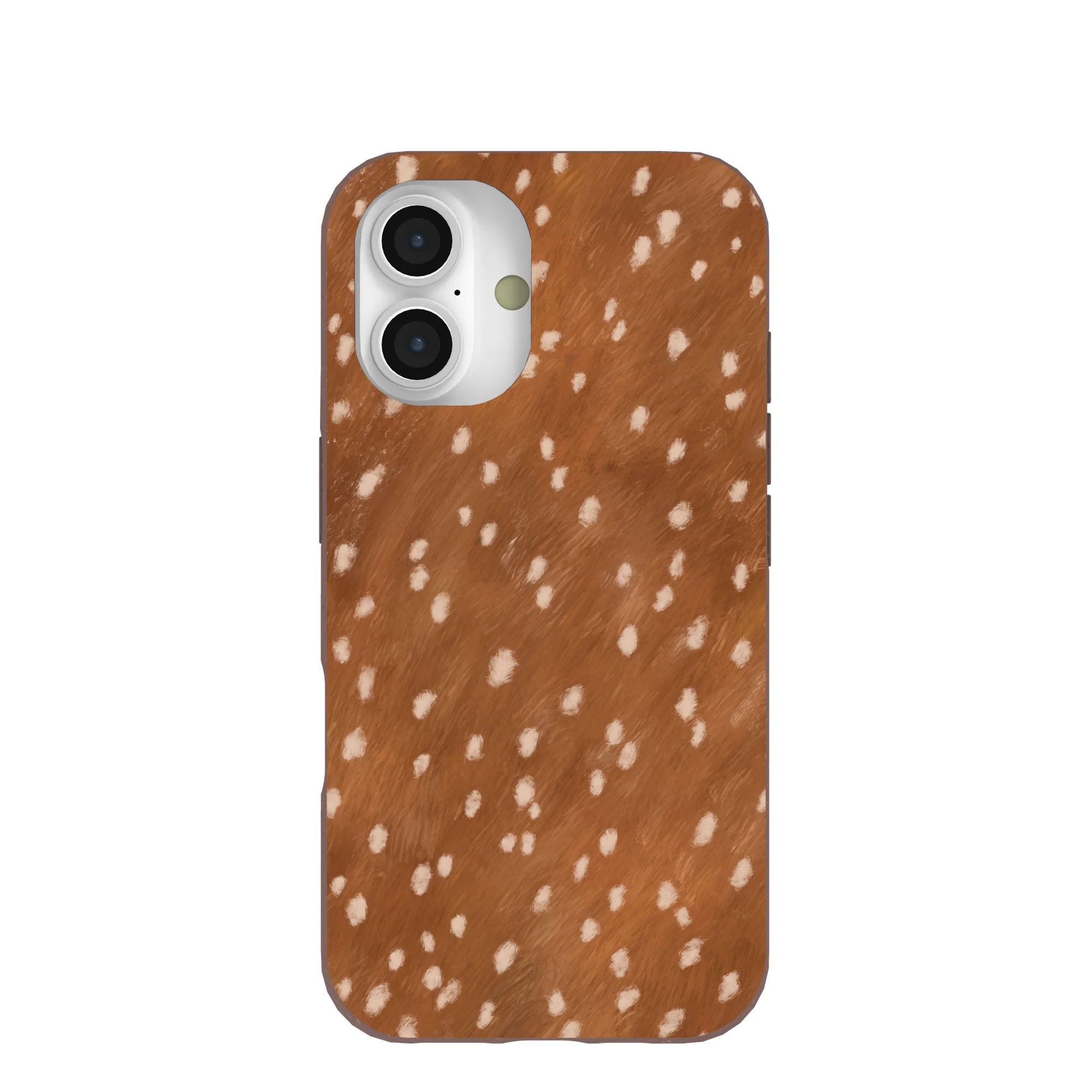 Chocolate Brown Fawn iPhone 16 Case