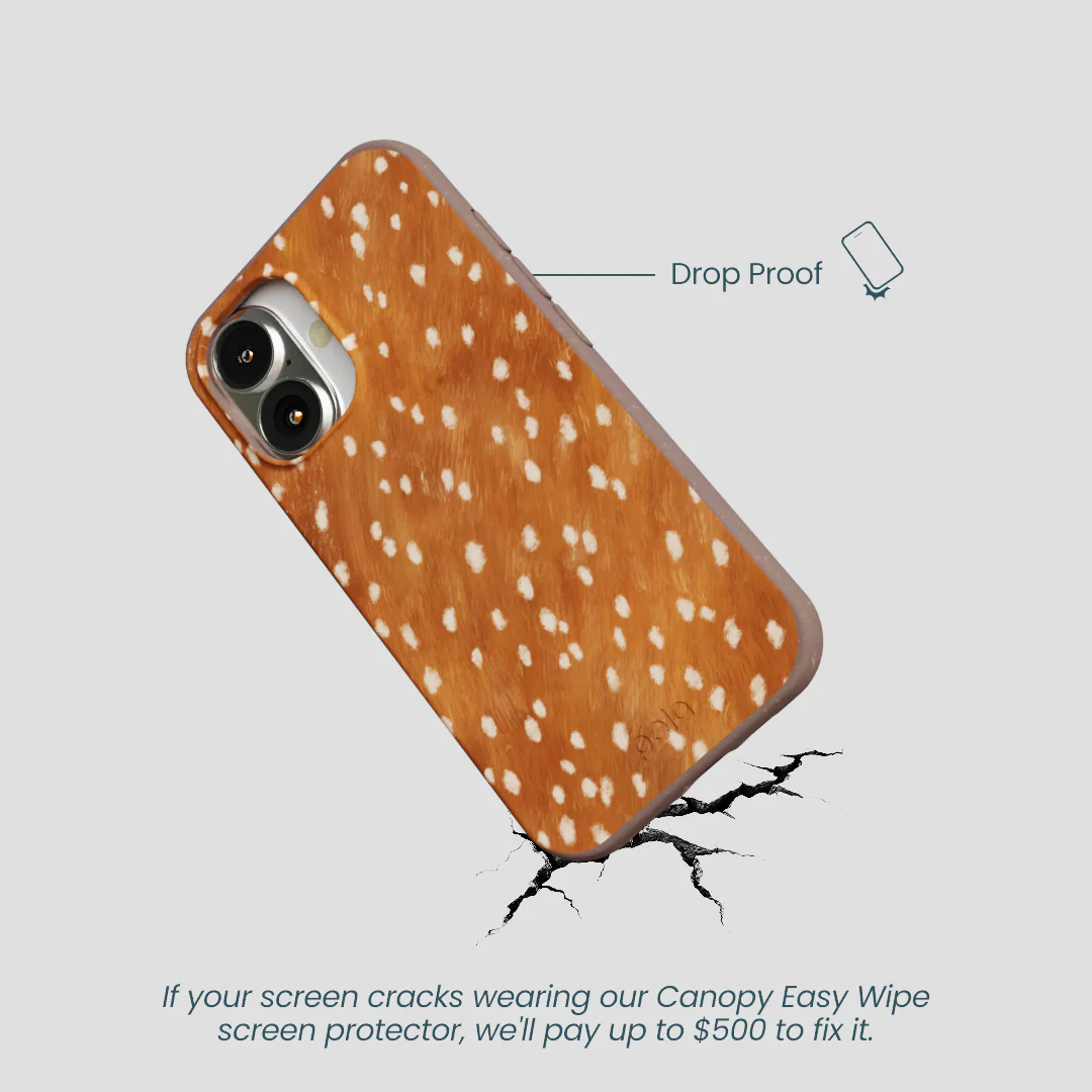 Chocolate Brown Fawn iPhone 16 Case - Image 5