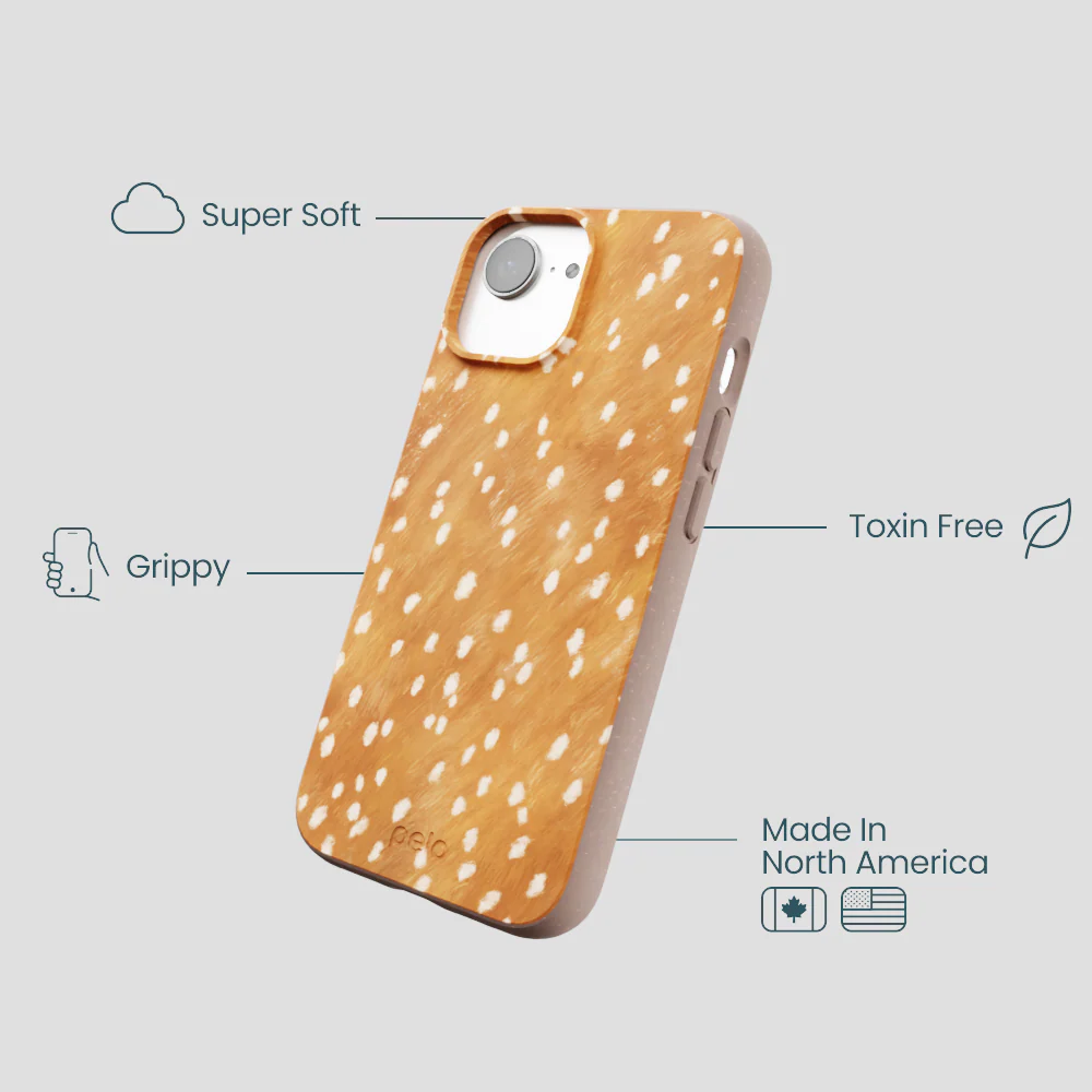 Chocolate Brown Fawn iPhone 16e/17e Case - Image 4