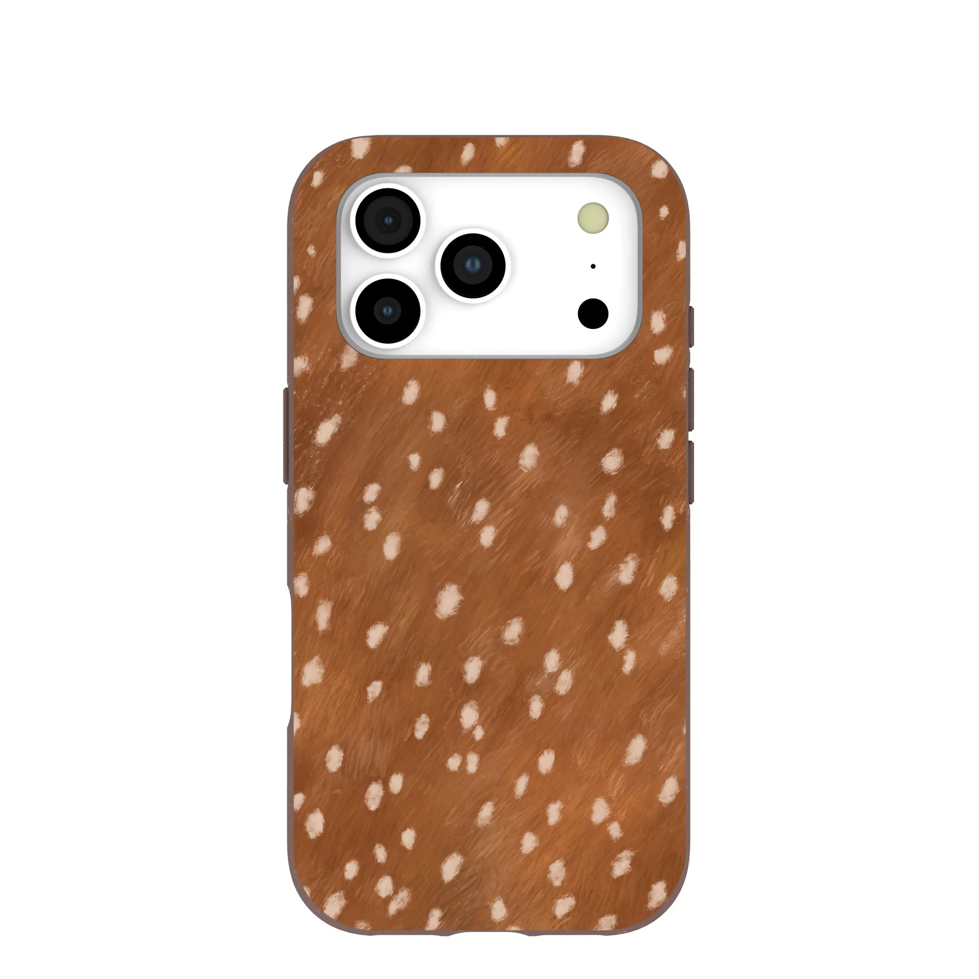 Chocolate Brown Fawn iPhone 17 Pro Case