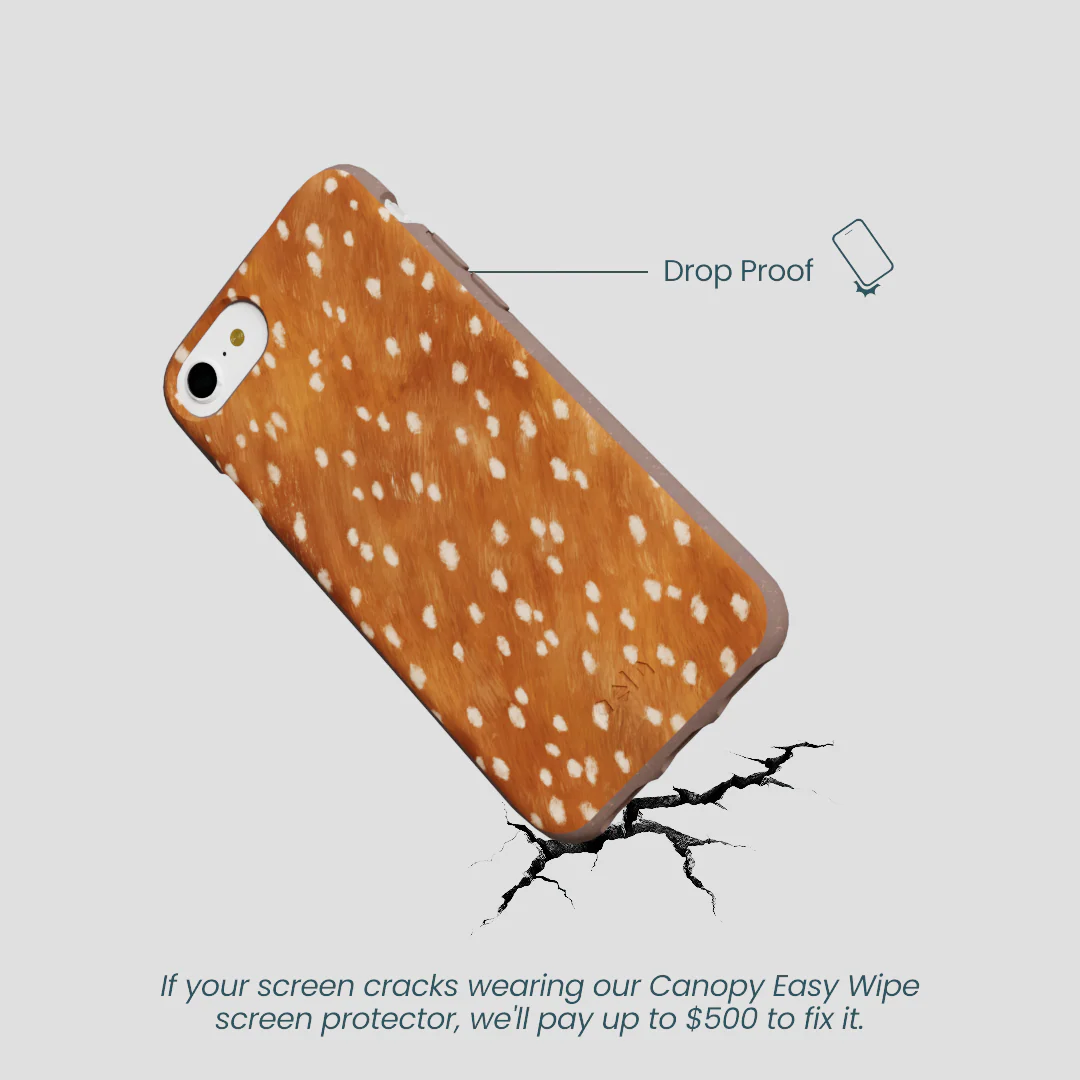 Chocolate Brown Fawn iPhone 6/6s/7/8/SE Case - Image 5