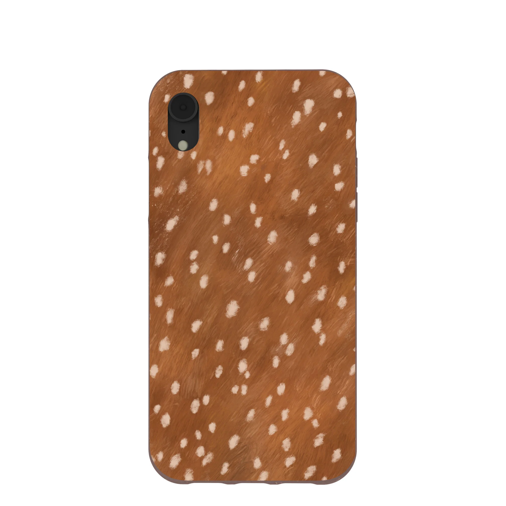 Chocolate Brown Fawn iPhone XR Case