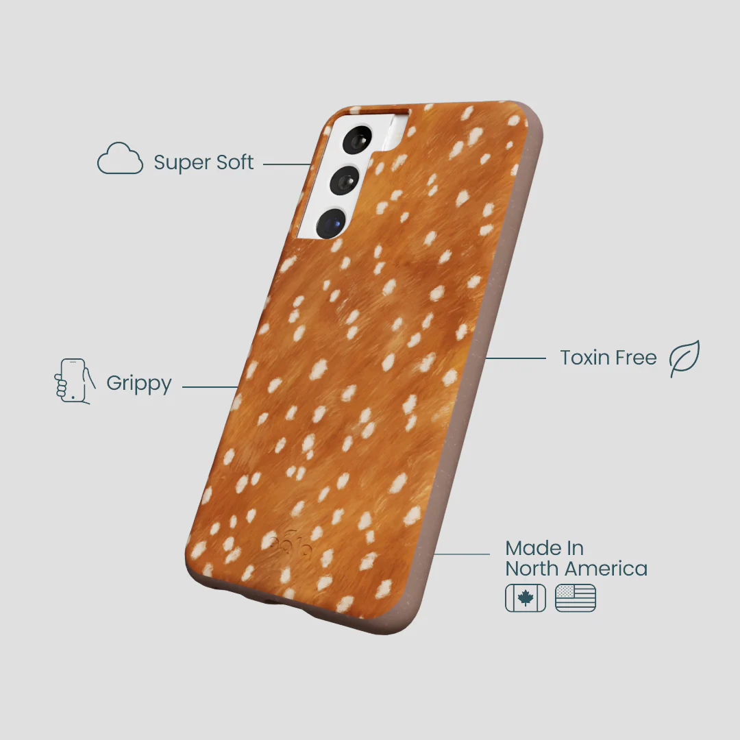 Chocolate Brown Fawn Samsung Galaxy S21 Case - Image 4