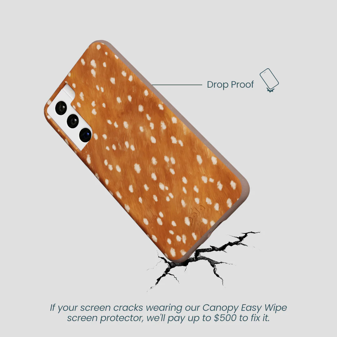 Chocolate Brown Fawn Samsung Galaxy S21 Case - Image 5