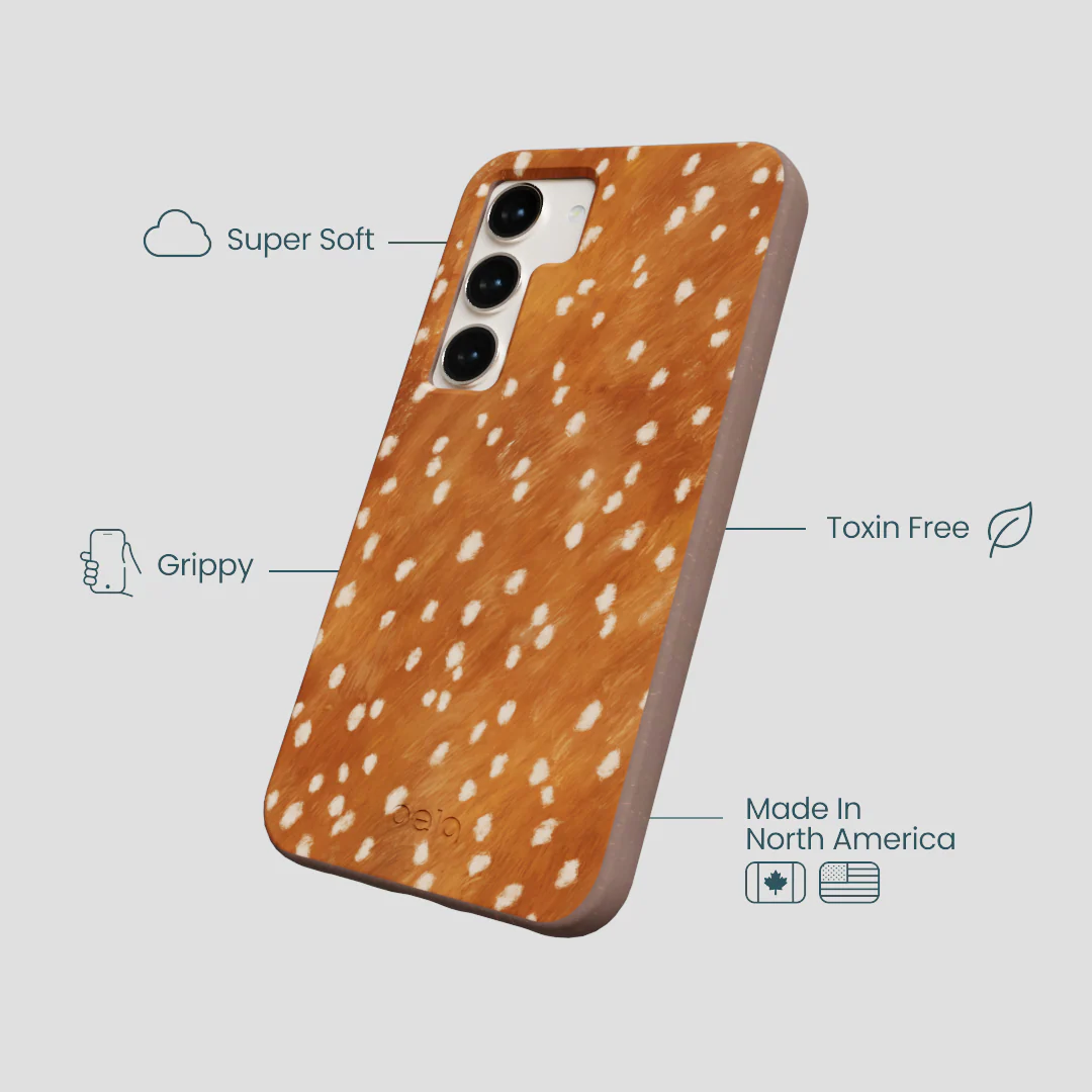 Chocolate Brown Fawn Samsung Galaxy S24 Case - Image 4
