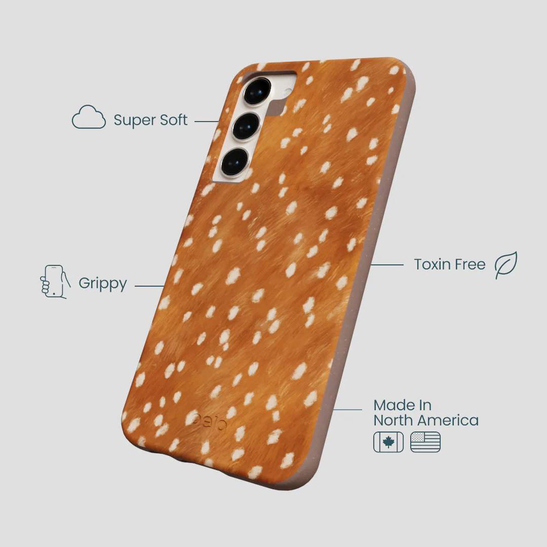 Chocolate Brown Fawn Samsung Galaxy S24+(Plus) Case - Image 4