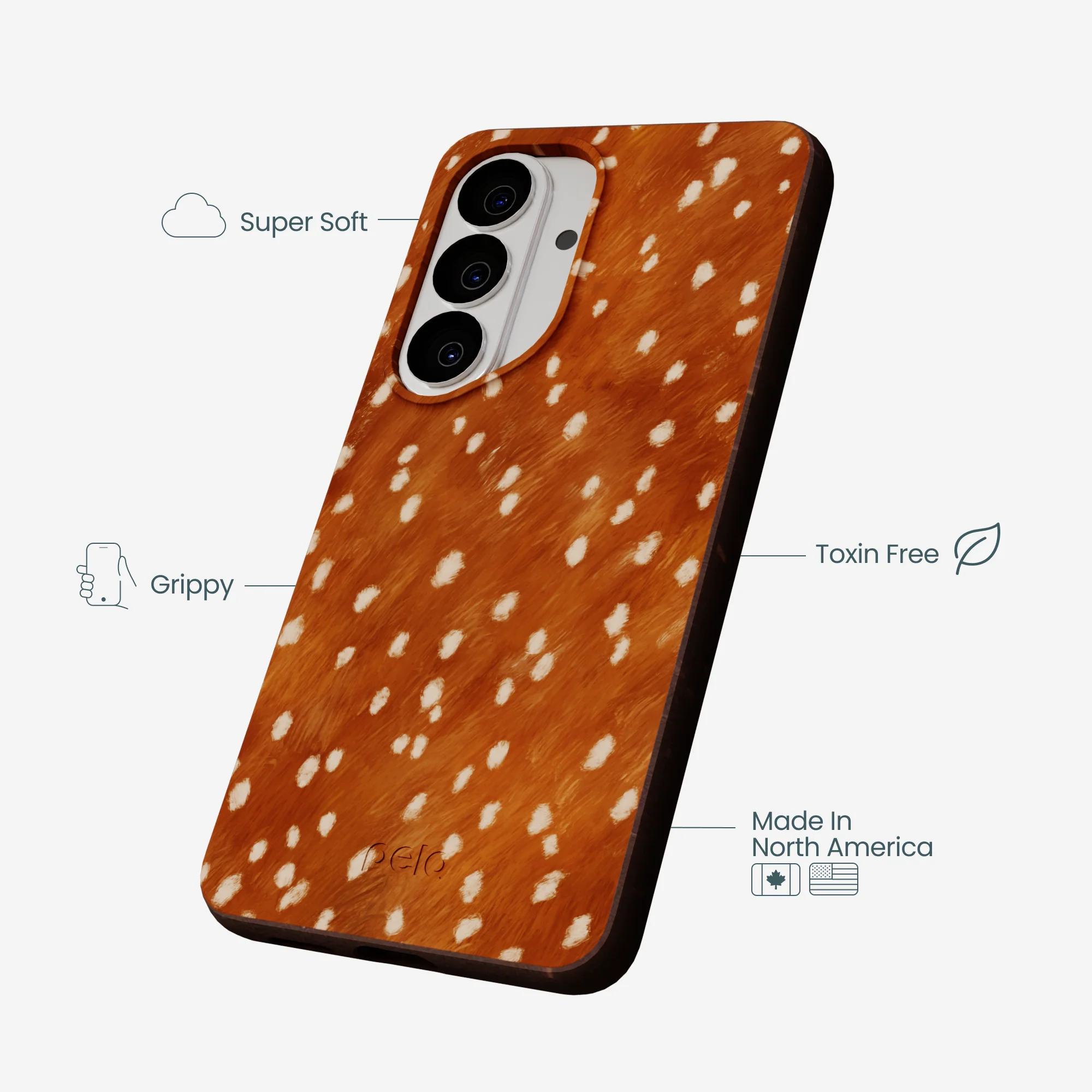 Chocolate Brown Fawn Samsung Galaxy S26 Case - Image 4