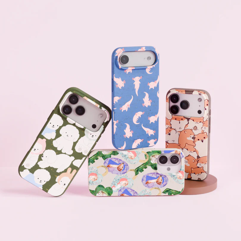 Chocolate Brown Happy Hamsters iPhone 11 Pro Case - Image 6