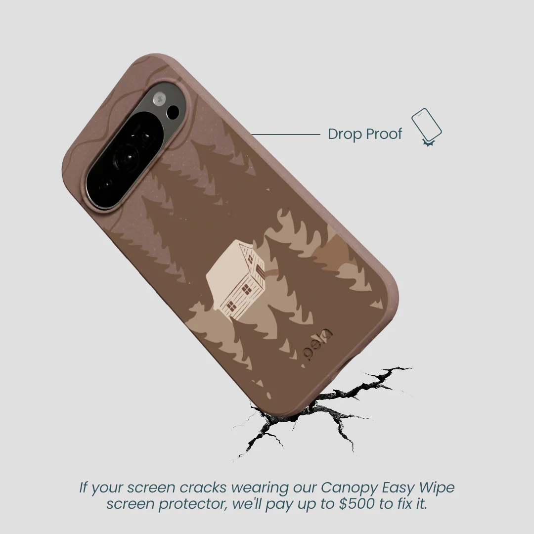 Chocolate Brown Hidden Cabin Google Pixel 10/10 Pro Case - Image 5