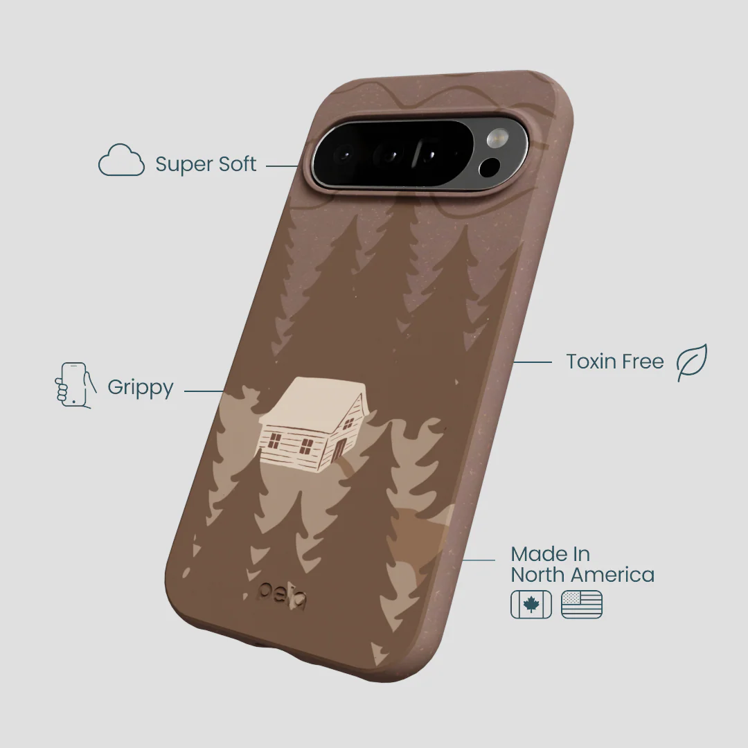 Chocolate Brown Hidden Cabin Google Pixel 10 Pro XL Case - Image 4