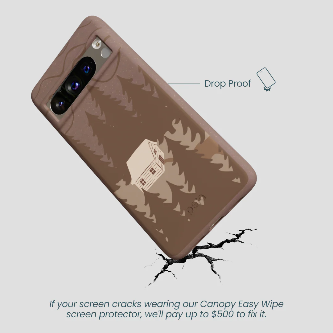 Chocolate Brown Hidden Cabin Google Pixel 8 Pro Case - Image 5