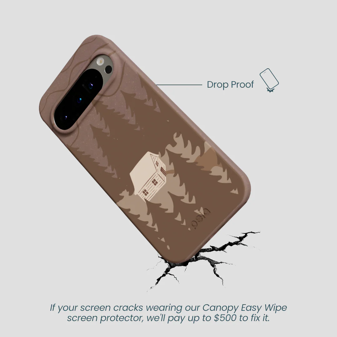 Chocolate Brown Hidden Cabin Google Pixel 9/9 Pro Case - Image 5