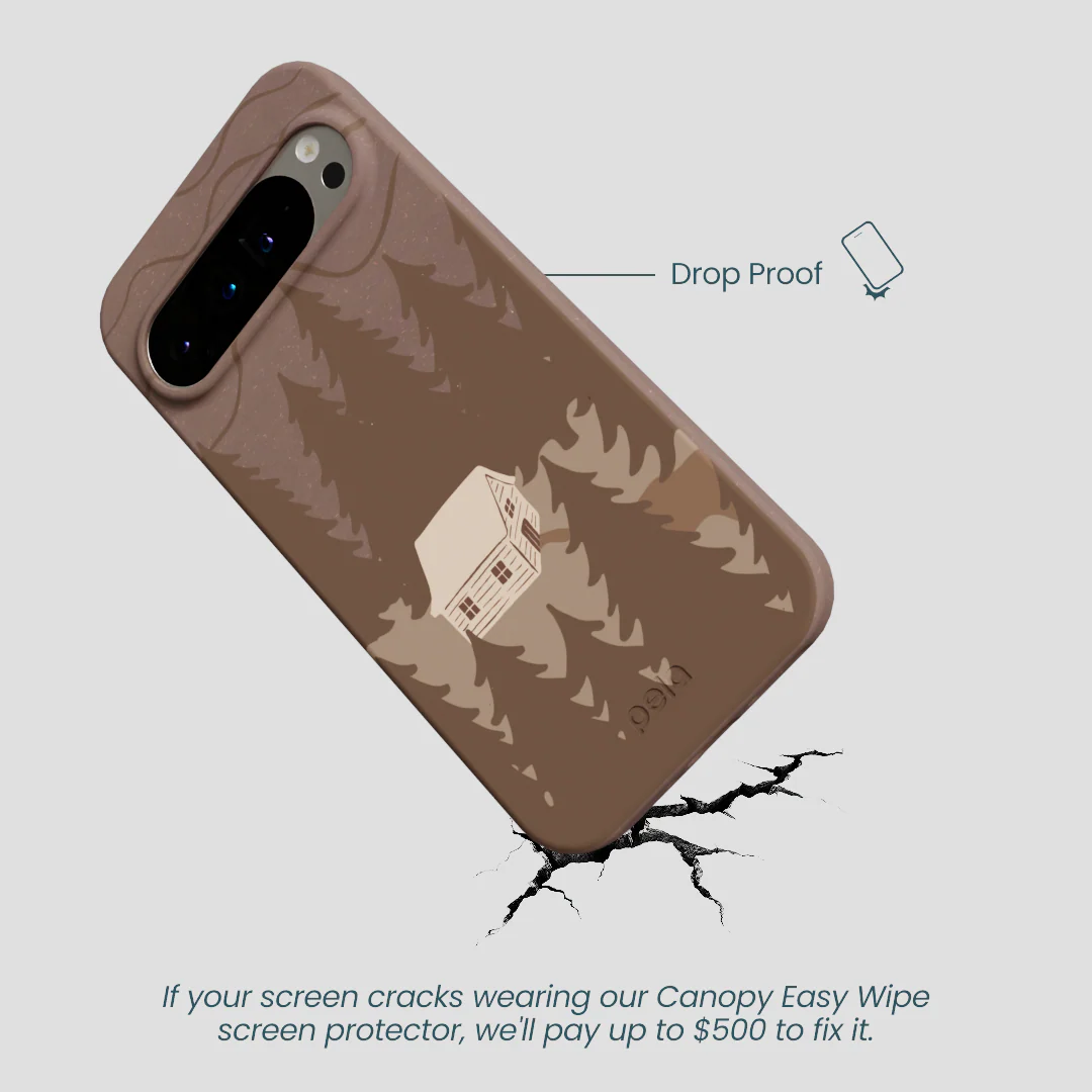 Chocolate Brown Hidden Cabin Google Pixel 9 Pro XL Case - Image 5