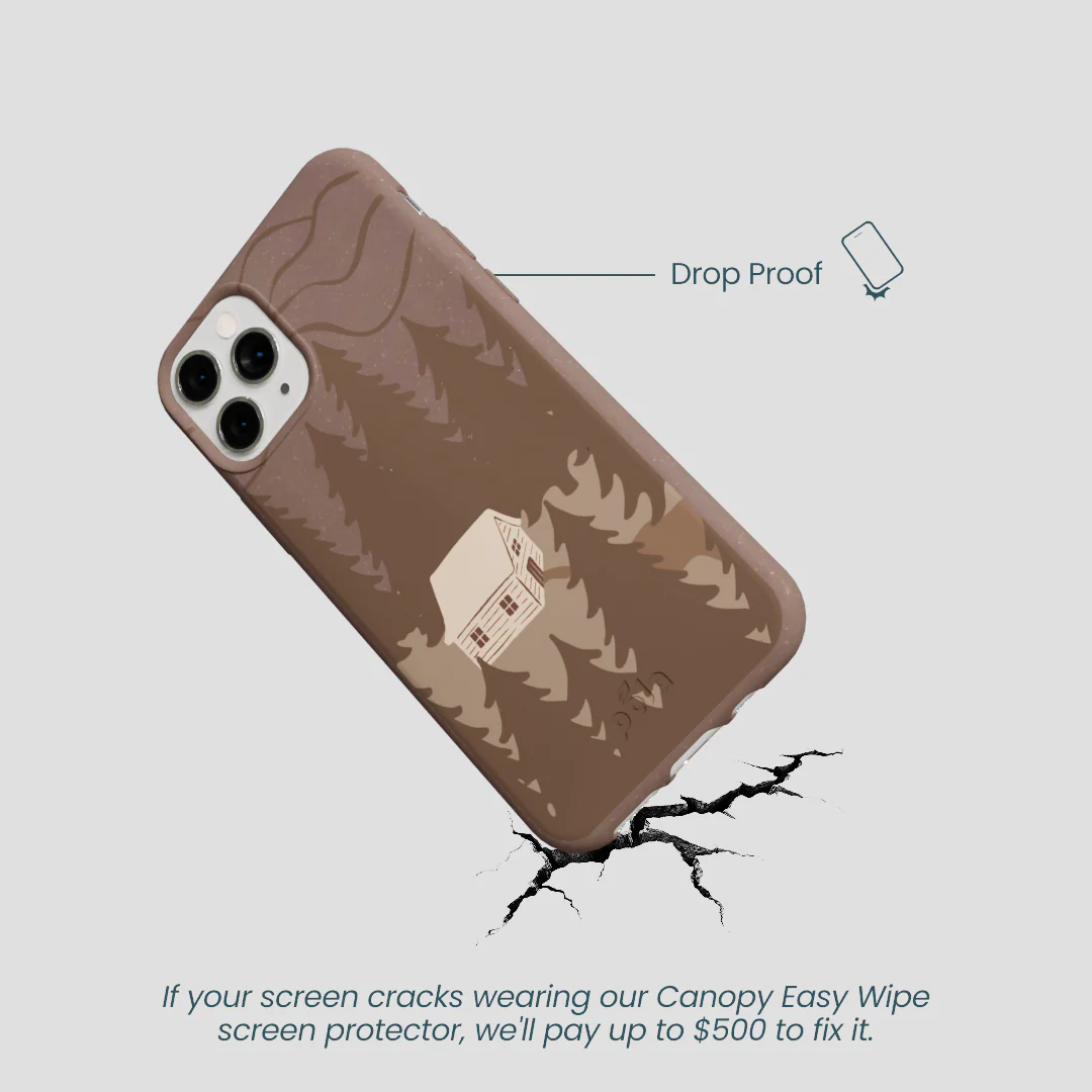 Chocolate Brown Hidden Cabin iPhone 11 Pro Case - Image 5
