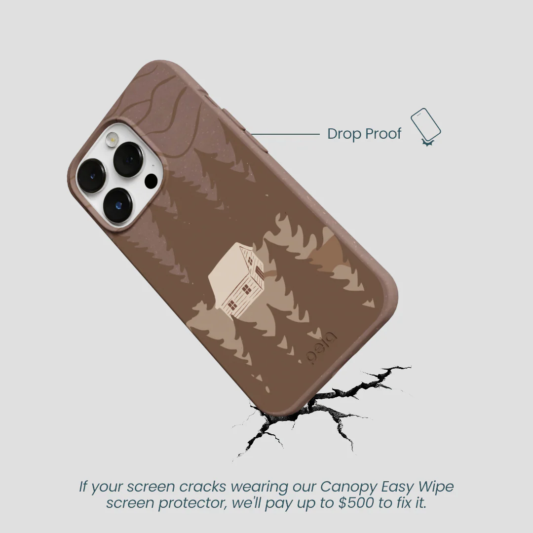 Chocolate Brown Hidden Cabin iPhone 13 Pro Case - Image 5