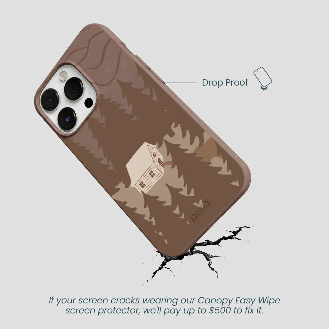 Chocolate Brown Hidden Cabin iPhone 13 Pro Max Case - Image 5