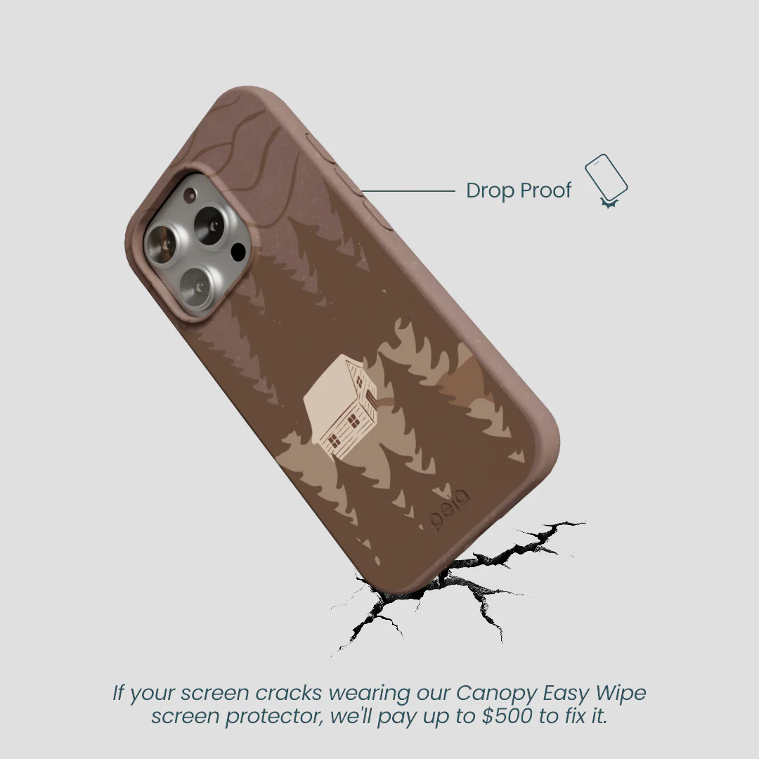 Chocolate Brown Hidden Cabin iPhone 16 Pro Case - Image 5