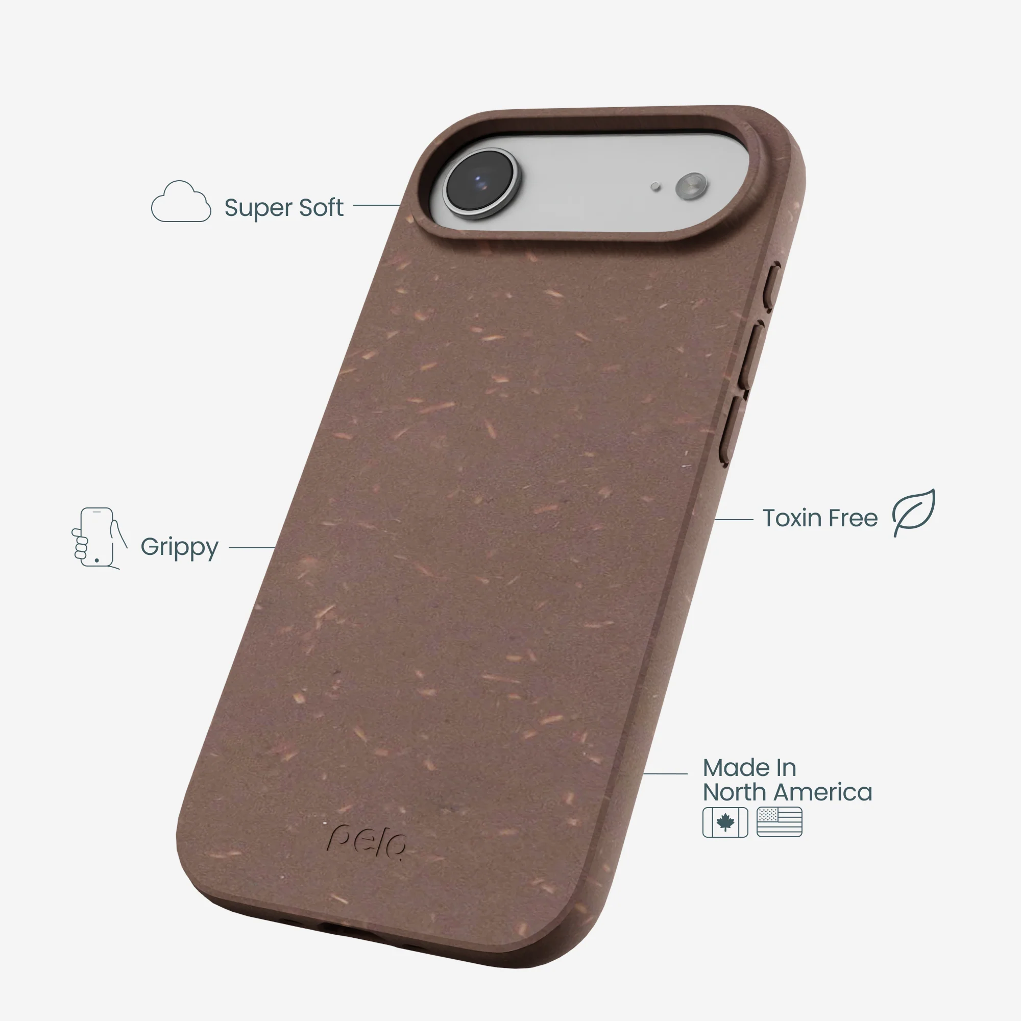 Chocolate Brown iPhone Air Case - Image 4