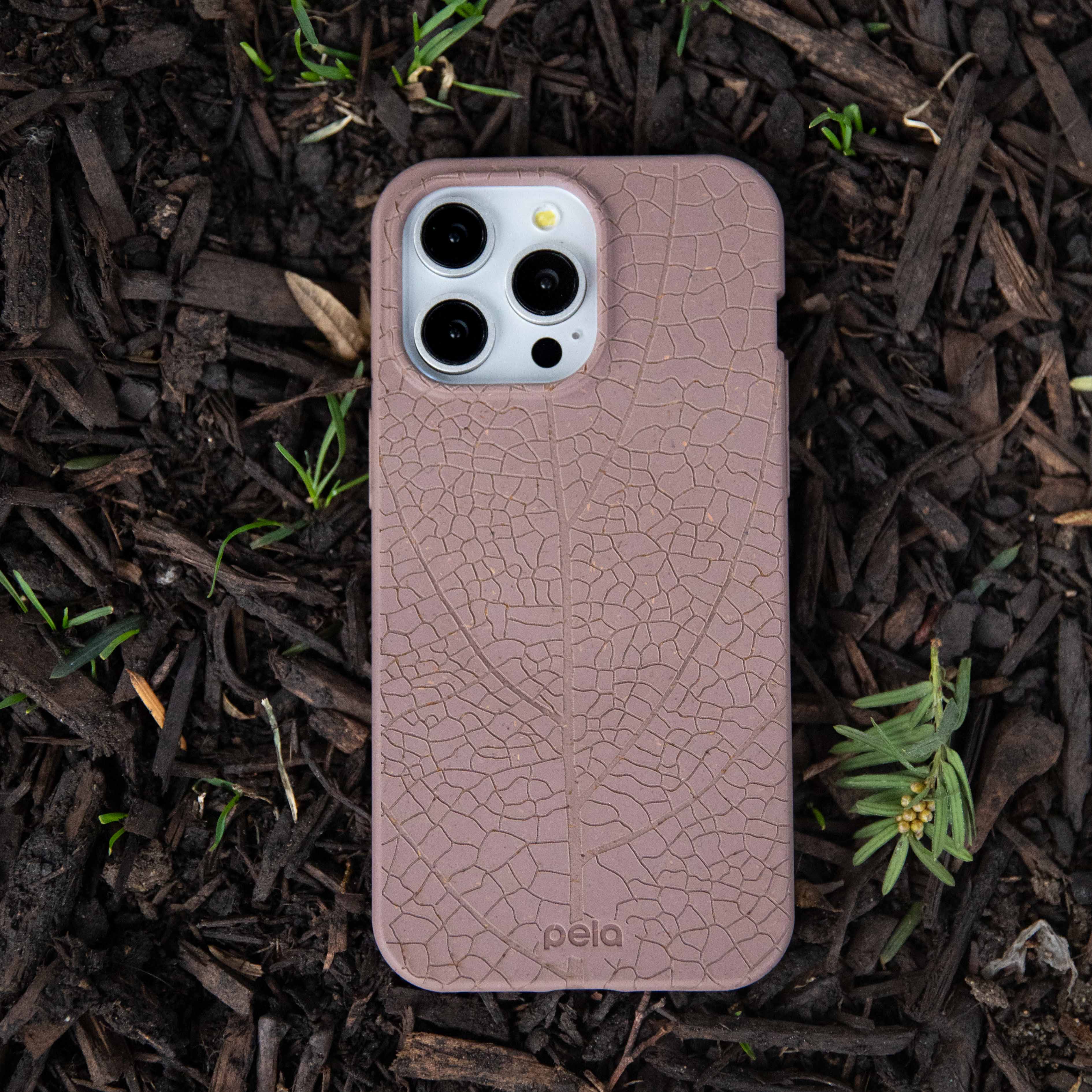 Chocolate Brown Leaf Veins iPhone 12/ iPhone 12 Pro Case - Image 9
