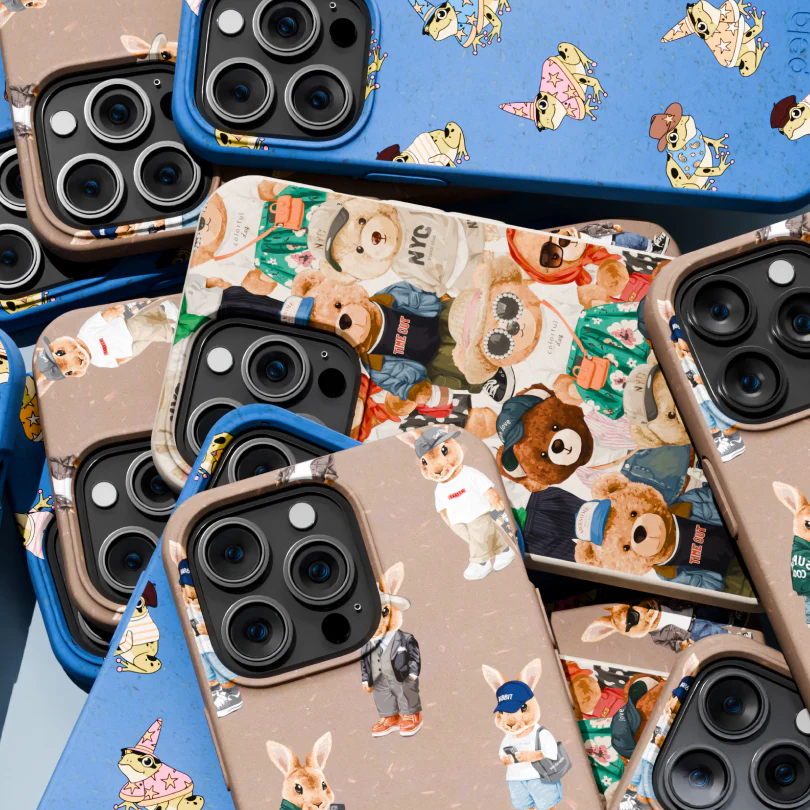 Chocolate Brown Rabbit Friends Google Pixel 9/9 Pro Case - Image 6