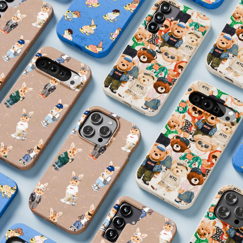 Chocolate Brown Rabbit Friends iPhone 12/ iPhone 12 Pro Case - Image 11