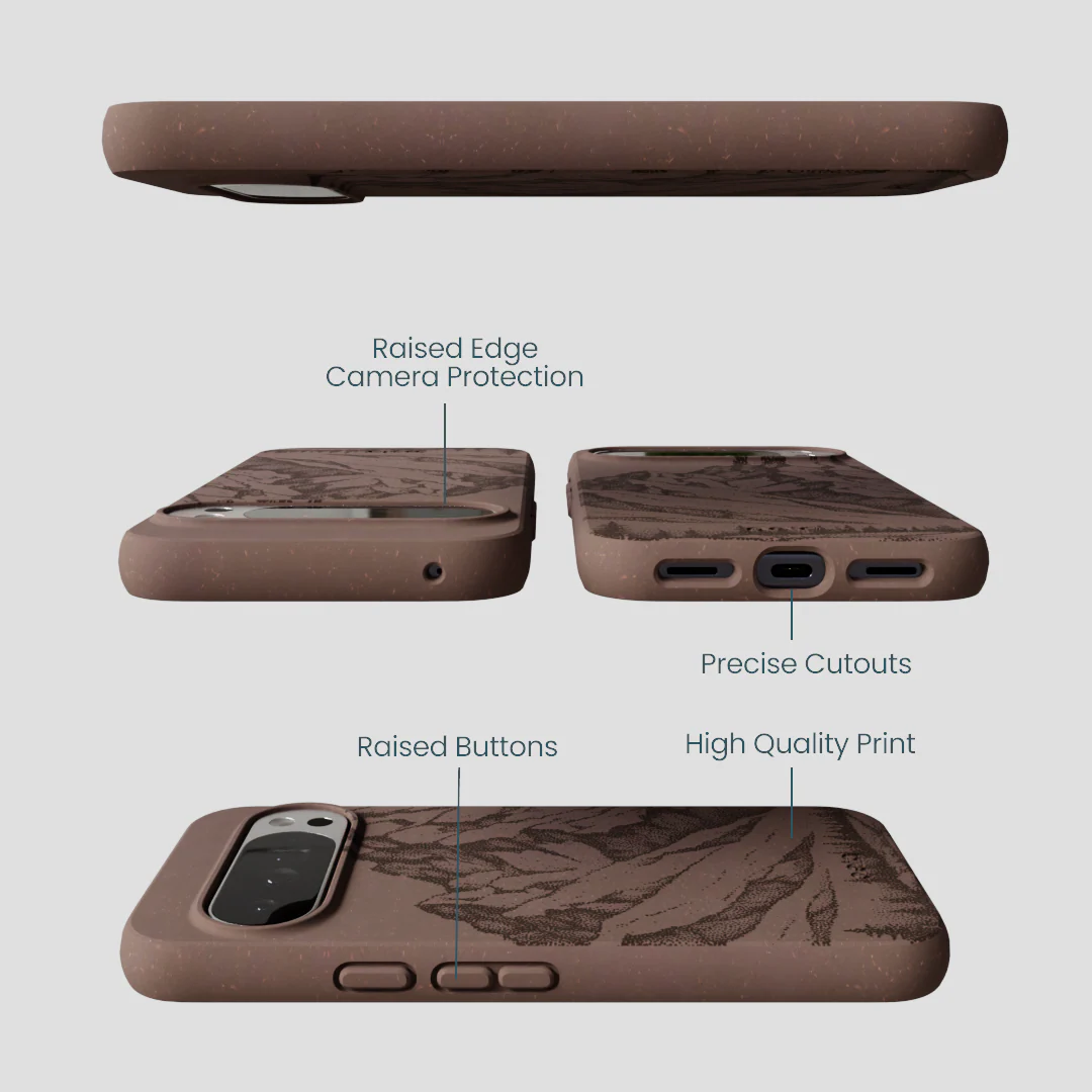 Chocolate Brown Silent Summit Google Pixel 10 Pro XL Case - Image 3