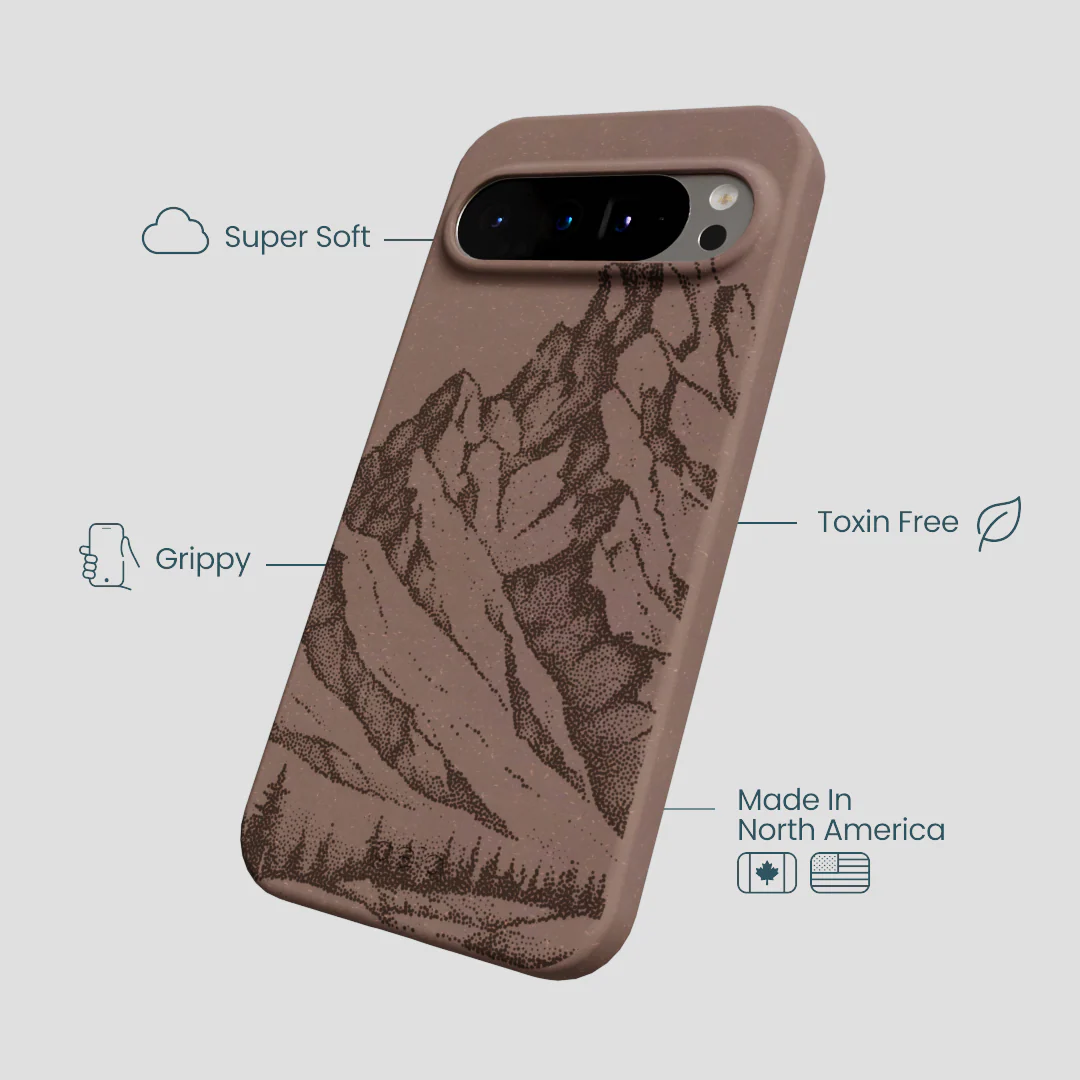 Chocolate Brown Silent Summit Google Pixel 9 Pro XL Case - Image 4