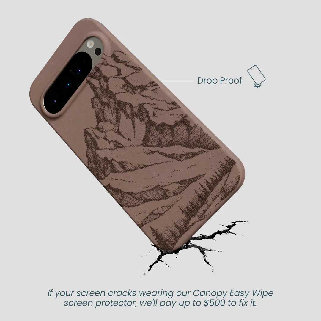 Chocolate Brown Silent Summit Google Pixel 9 Pro XL Case - Image 5