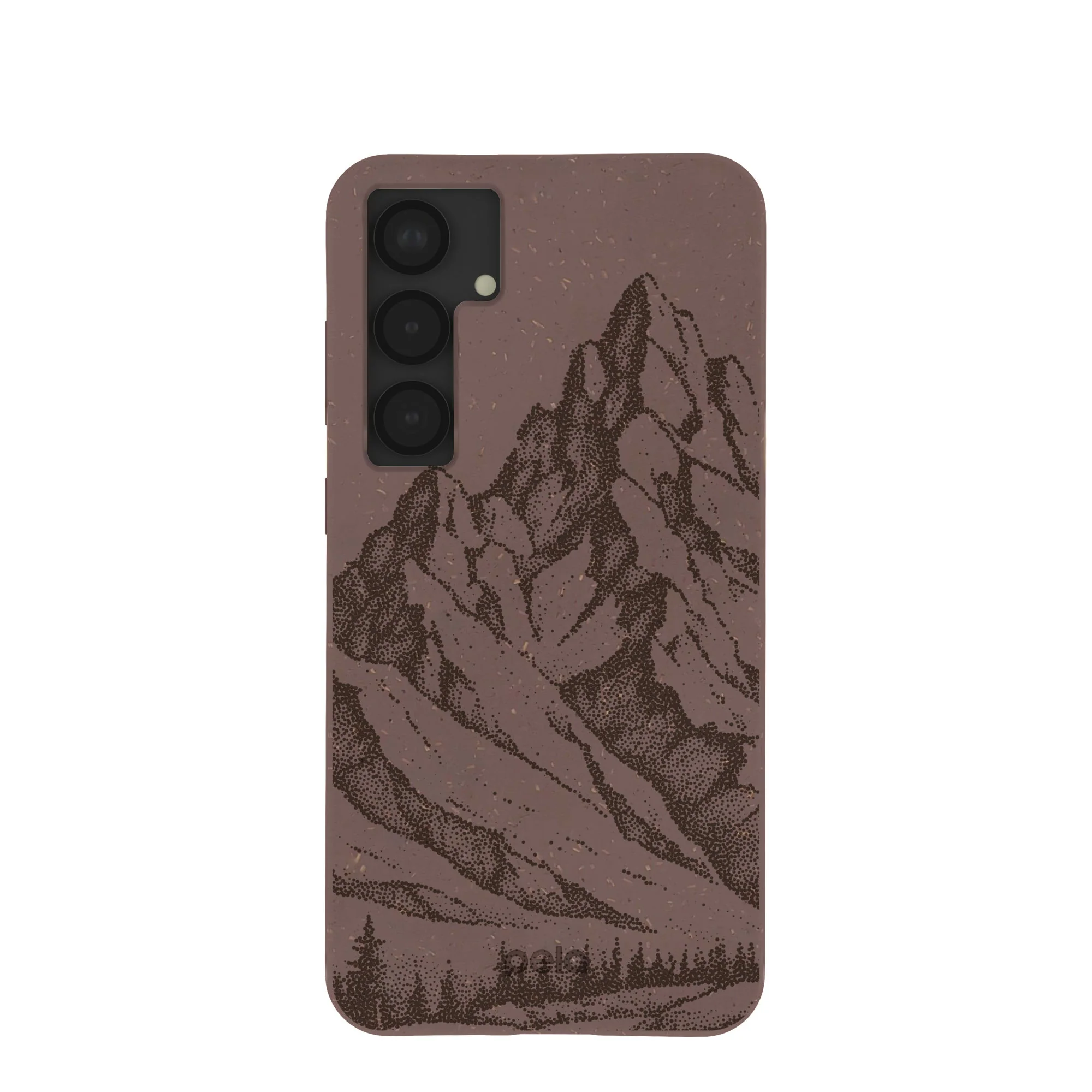 Chocolate Brown Silent Summit Samsung Galaxy S25+(Plus) Case