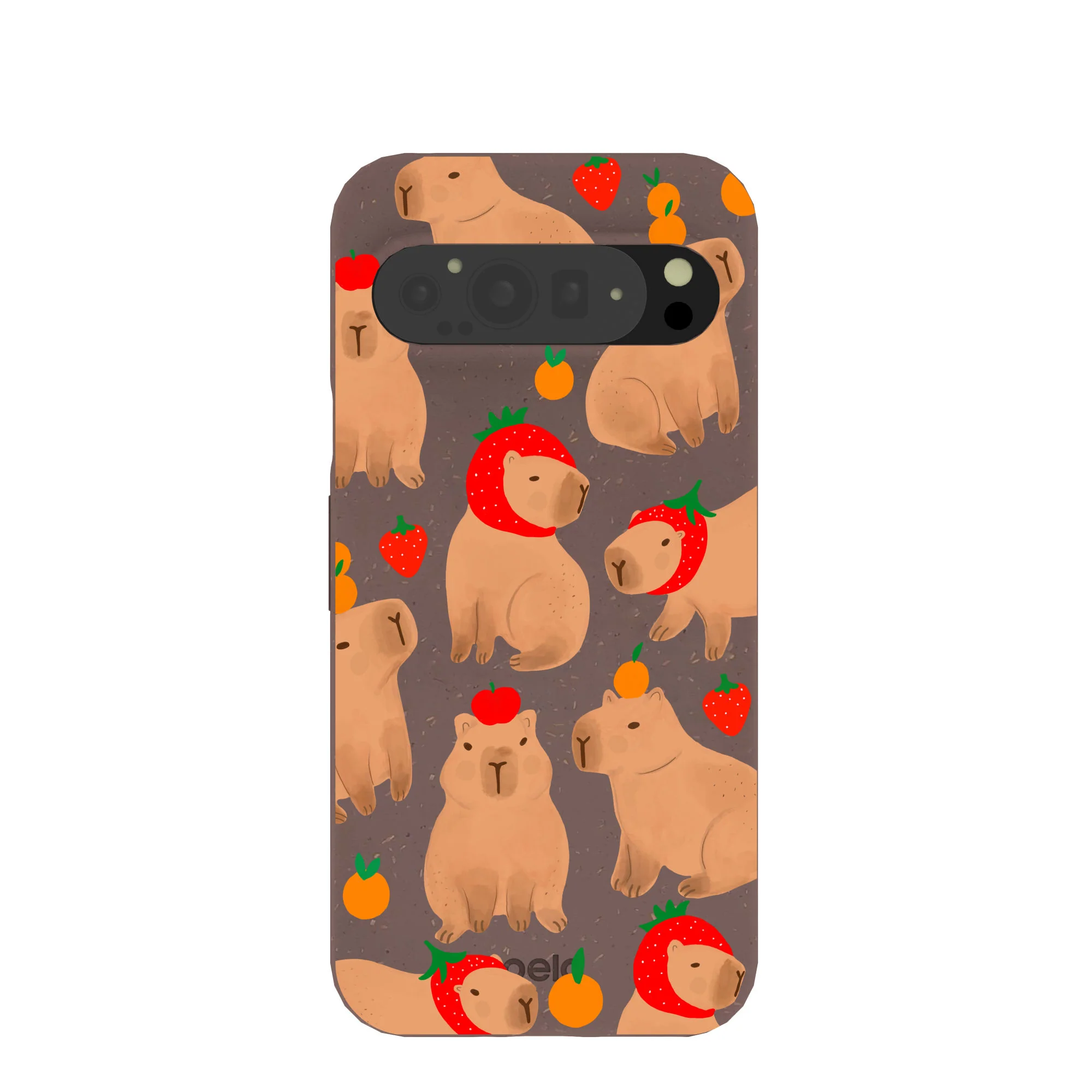Chocolate Brown Sweet Capybaras Google Pixel 9 Pro XL Case