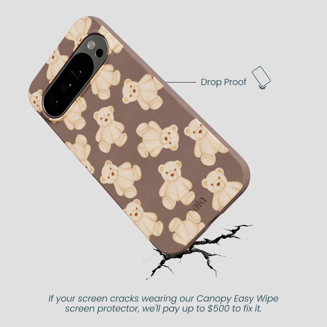 Chocolate Brown Teddy Love Google Pixel 10 Pro XL Case - Image 5