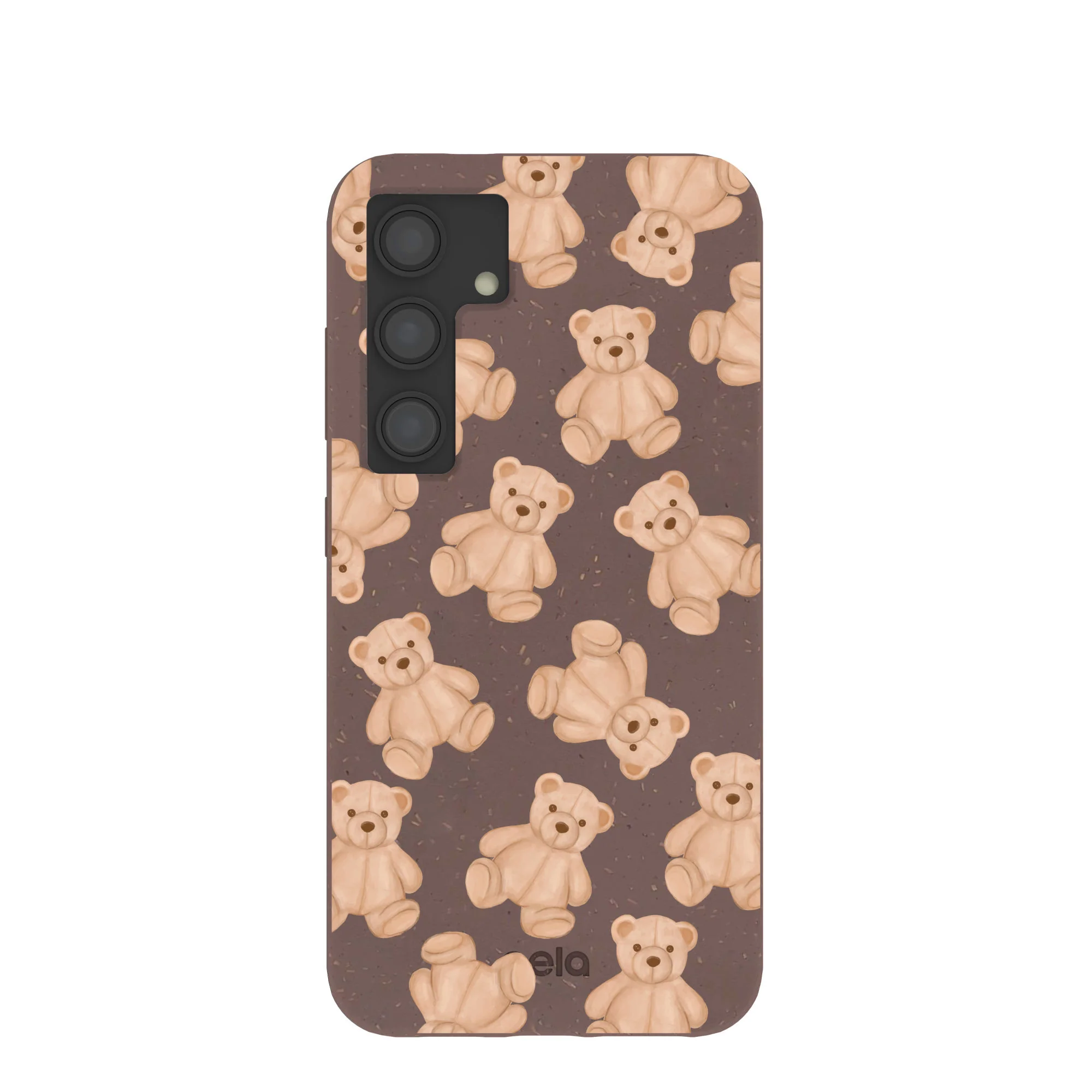 Chocolate Brown Teddy Love Samsung Galaxy S24 Case