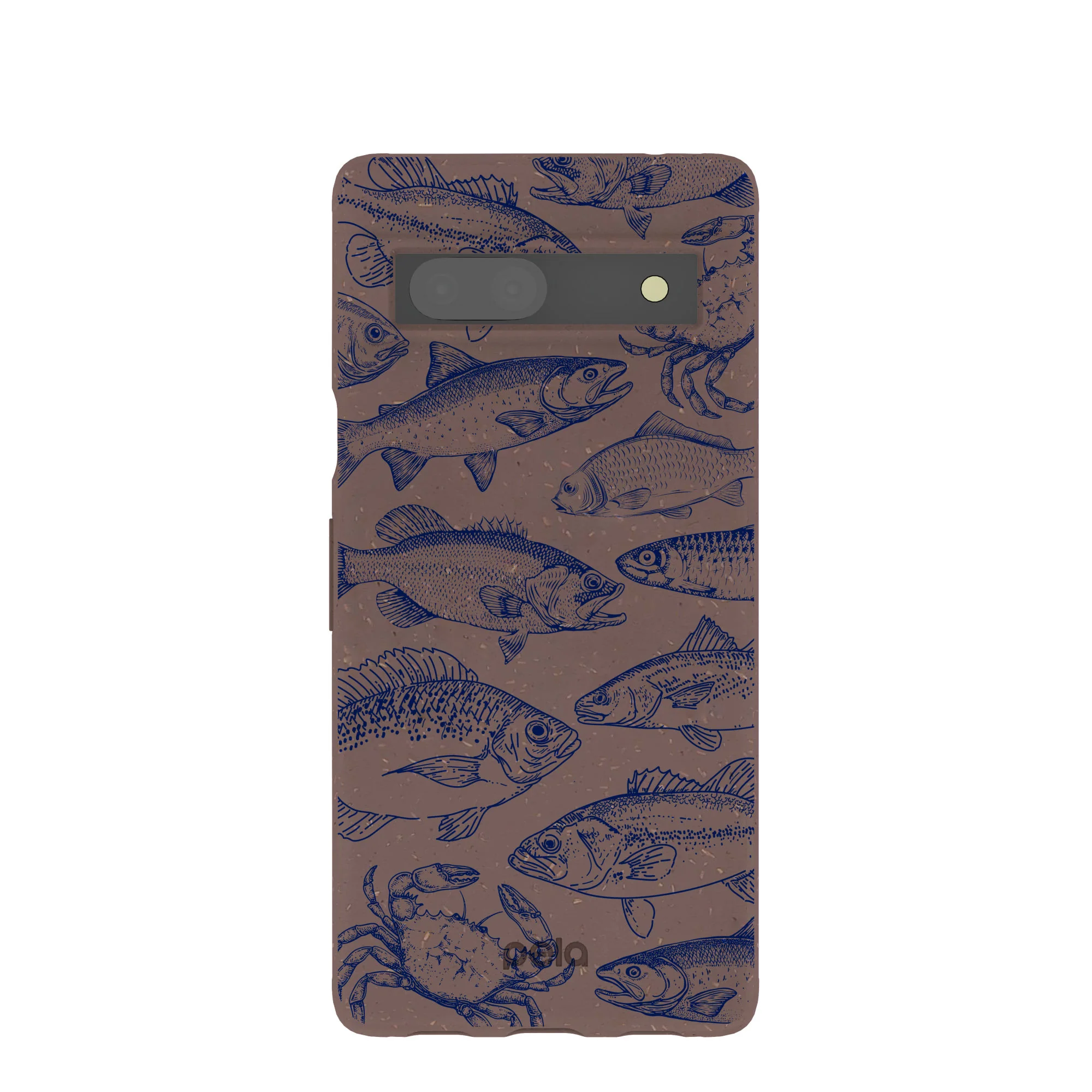 Chocolate Brown Vintage Catch Google Pixel 7a Case