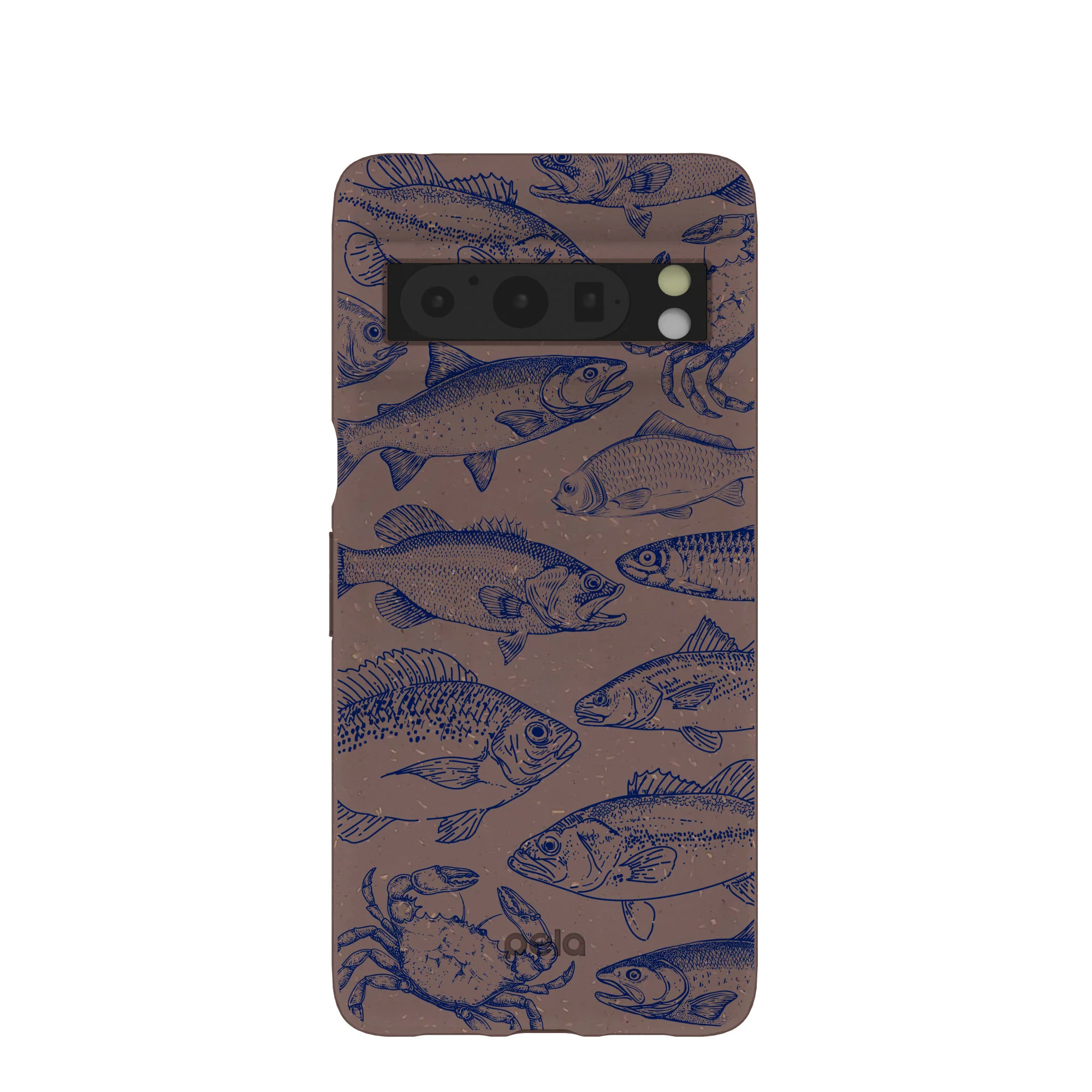 Chocolate Brown Vintage Catch Google Pixel 8 Pro Case