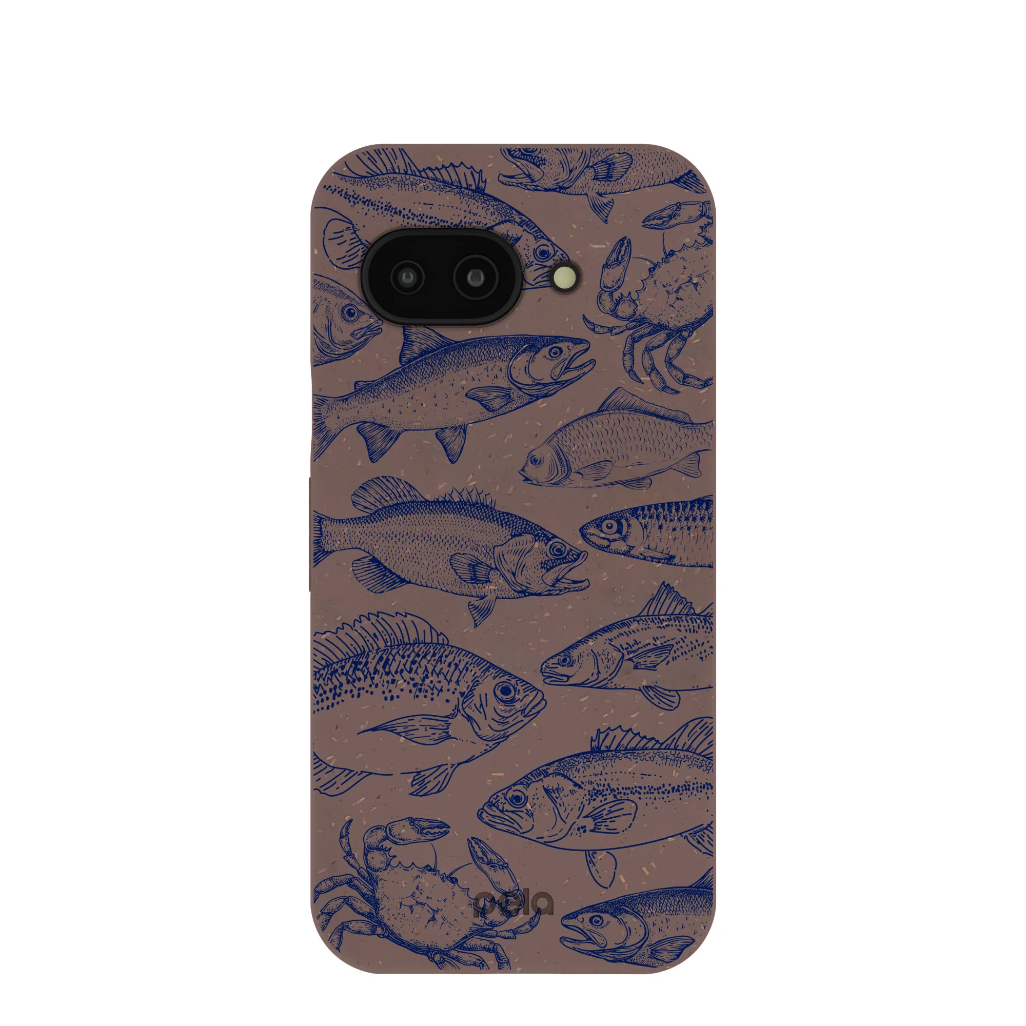Chocolate Brown Vintage Catch Google Pixel 9a Case