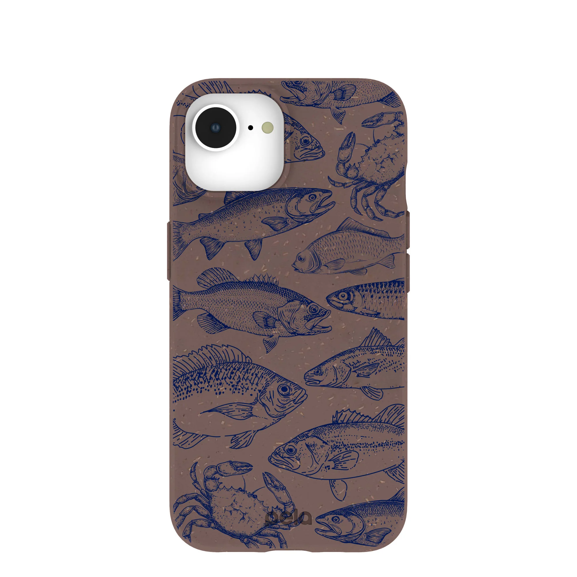 Chocolate Brown Vintage Catch iPhone 16e/17e Case