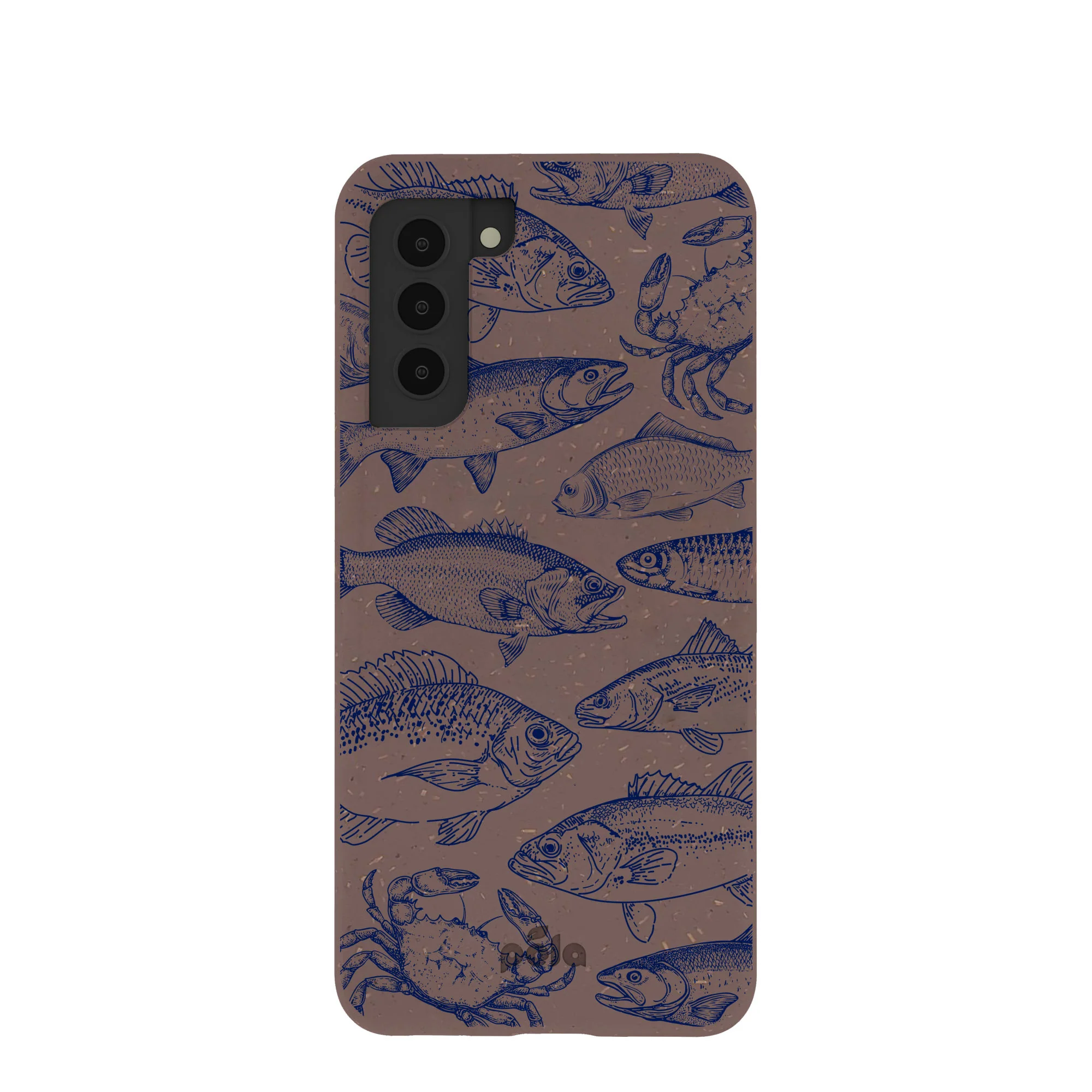 Chocolate Brown Vintage Catch Samsung Galaxy S21 Case