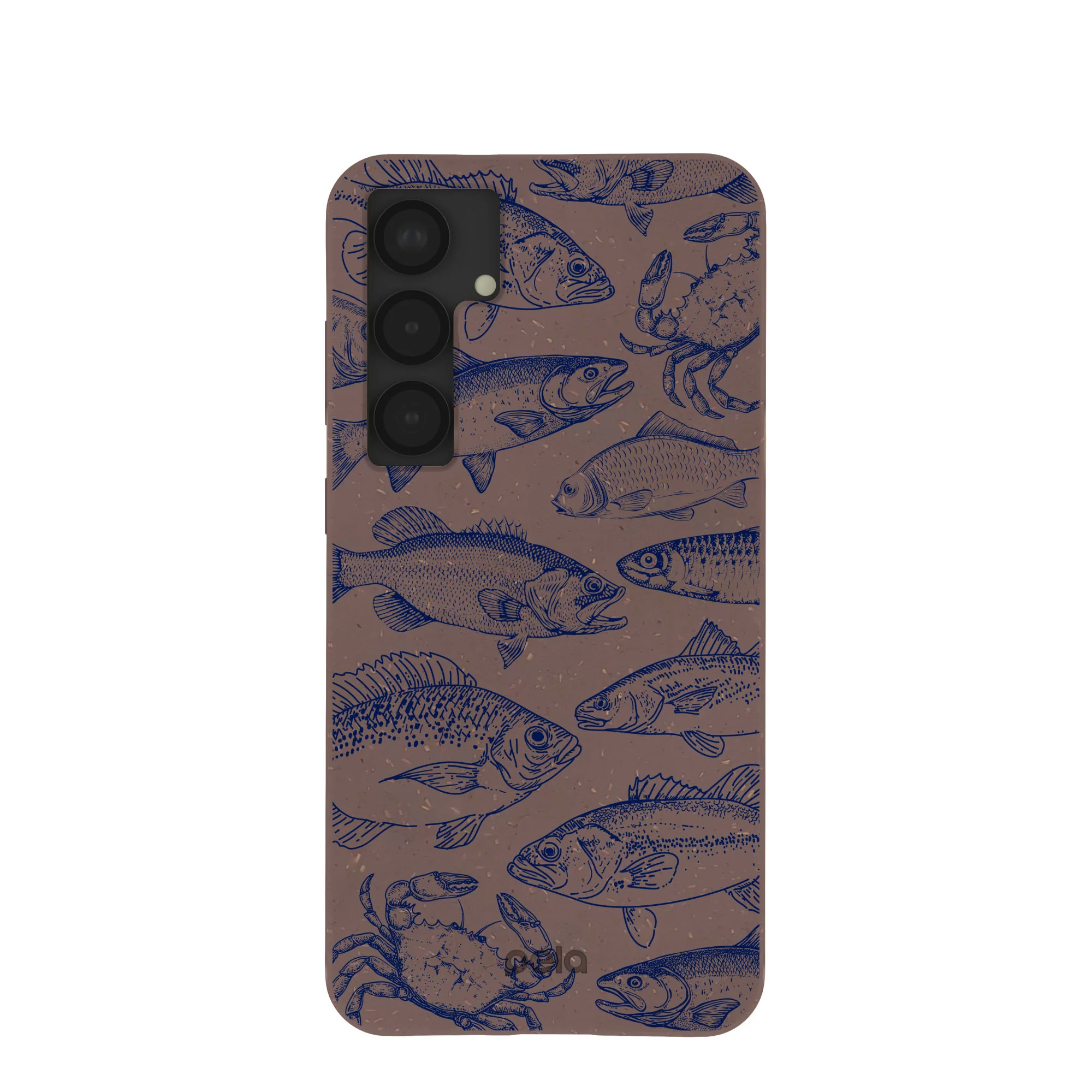 Chocolate Brown Vintage Catch Samsung Galaxy S25+(Plus) Case