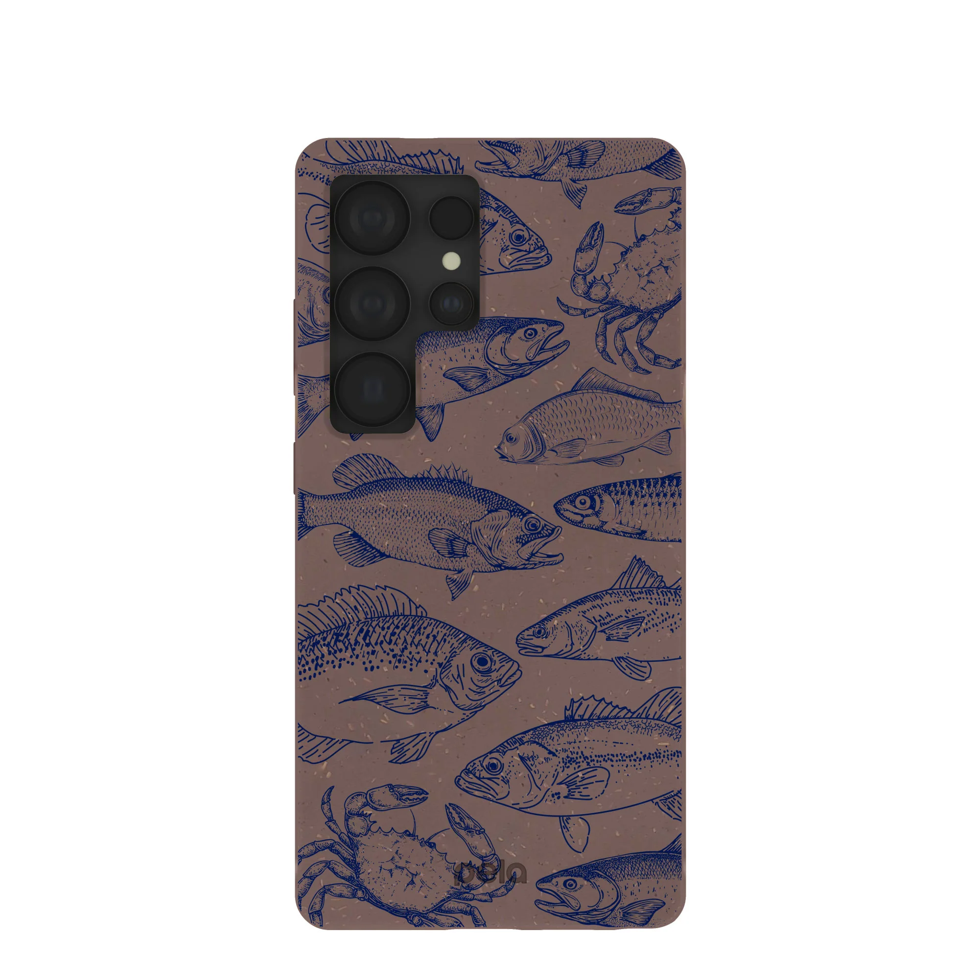 Chocolate Brown Vintage Catch Samsung Galaxy S25 Ultra Case