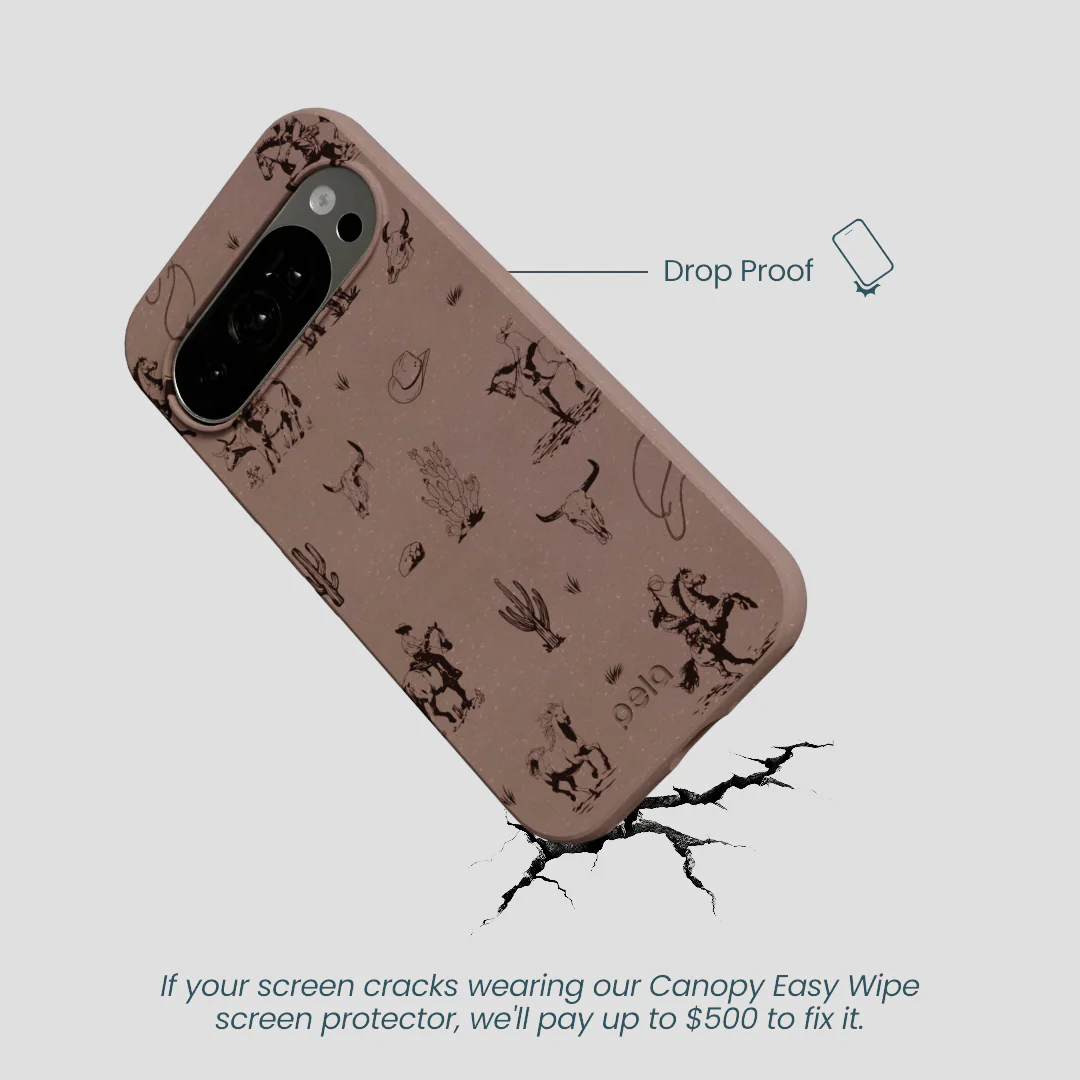 Chocolate Brown Wild Frontier Google Pixel 10/10 Pro Case - Image 5