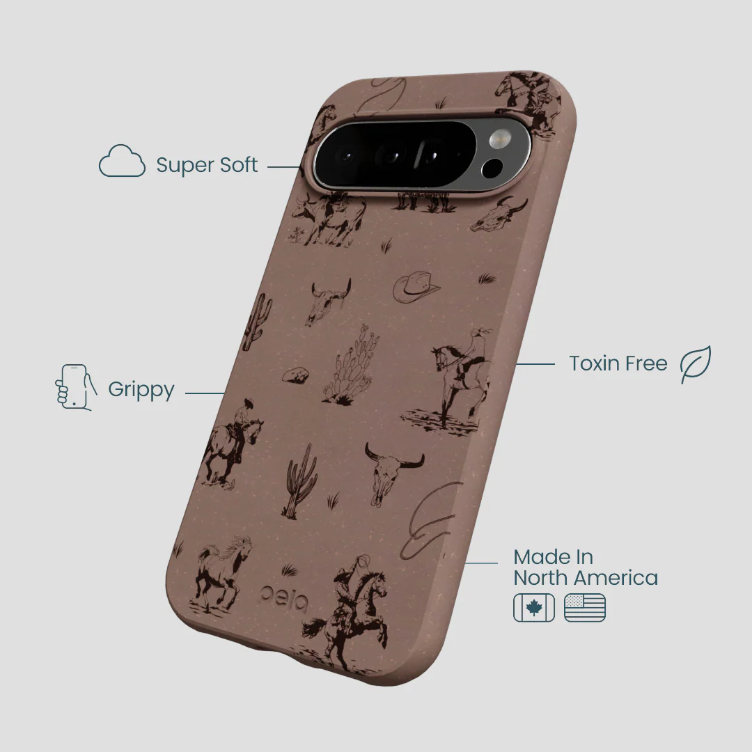 Chocolate Brown Wild Frontier Google Pixel 10 Pro XL Case - Image 4