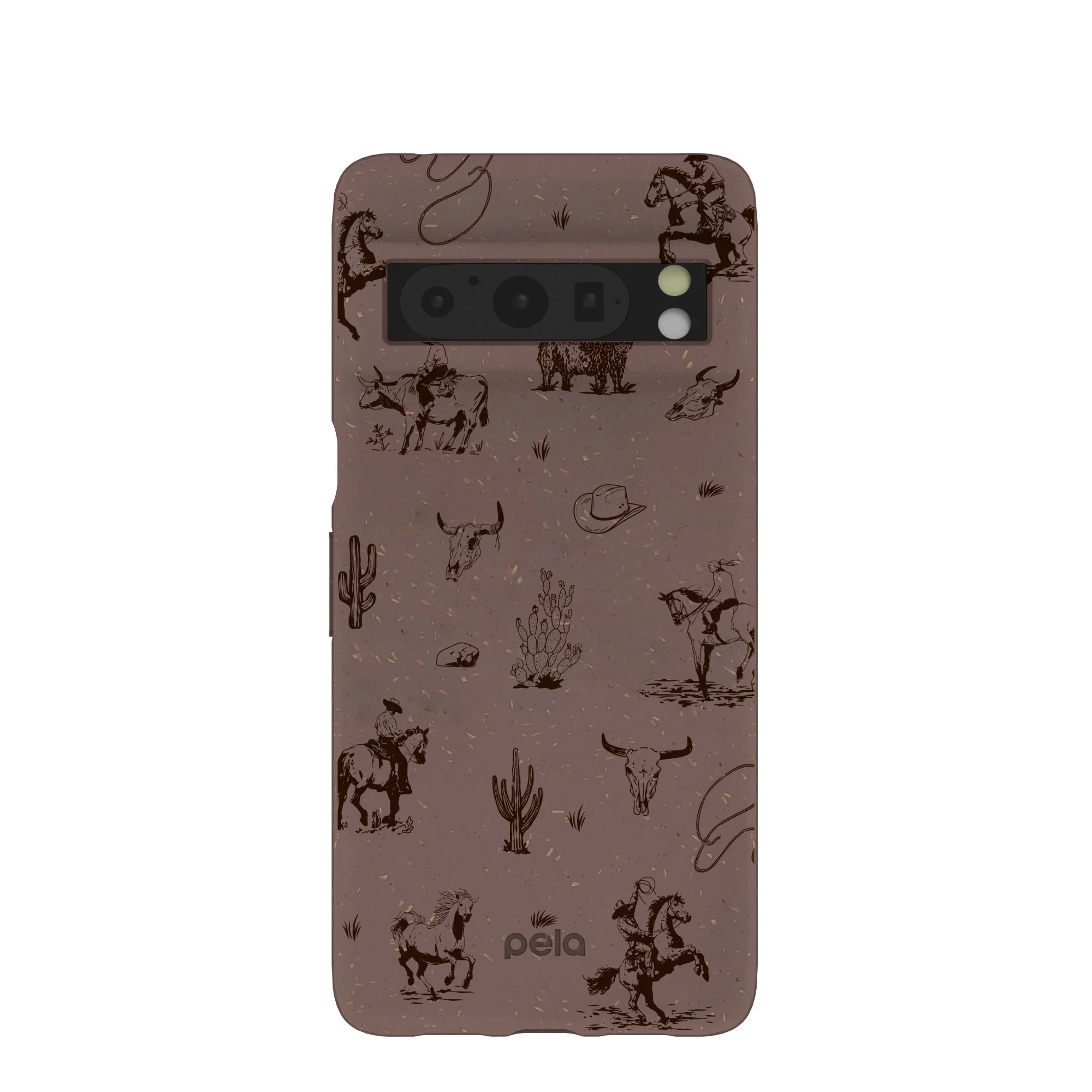 Chocolate Brown Wild Frontier Google Pixel 8 Pro Case